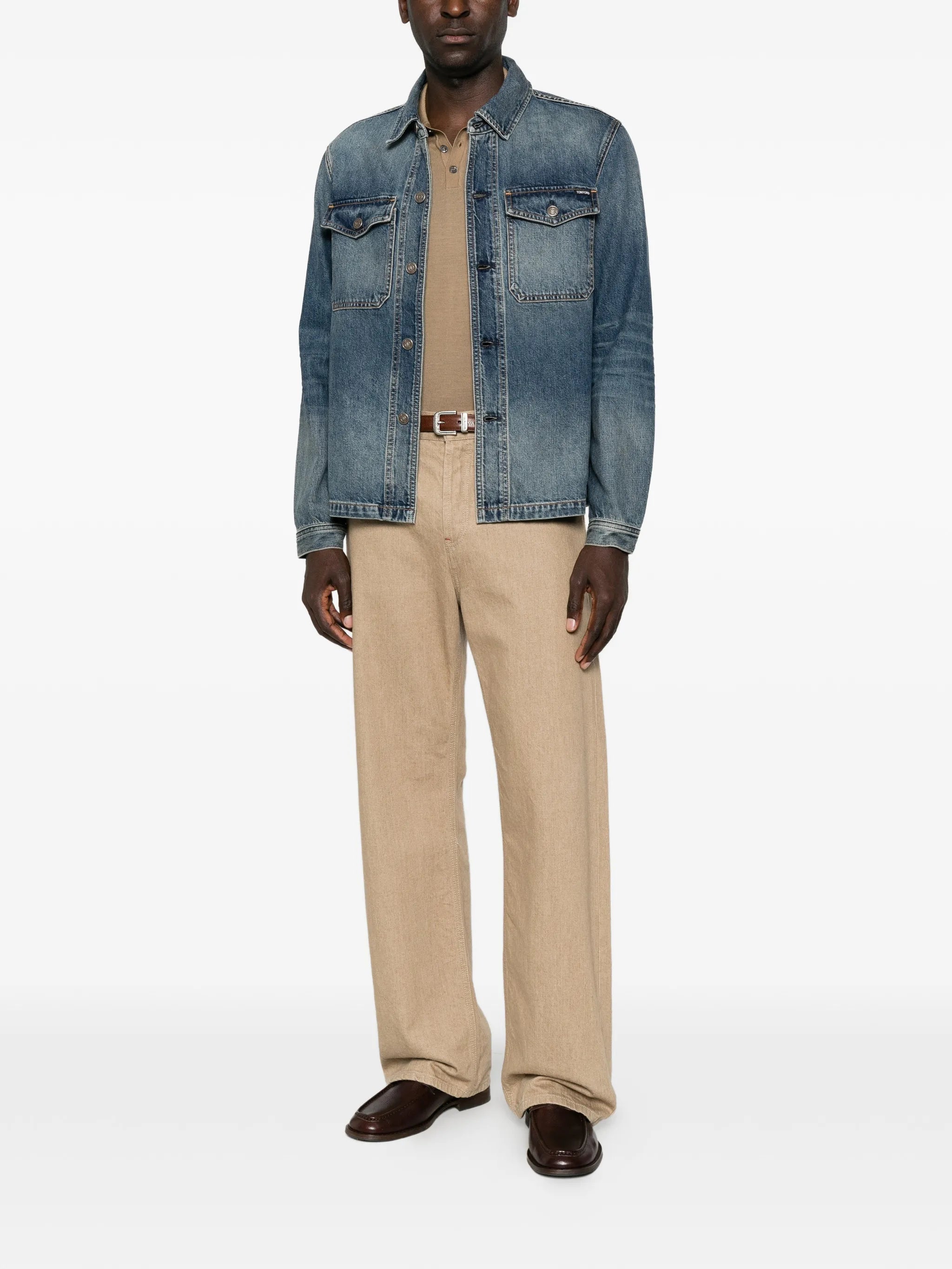 washed denim jacket