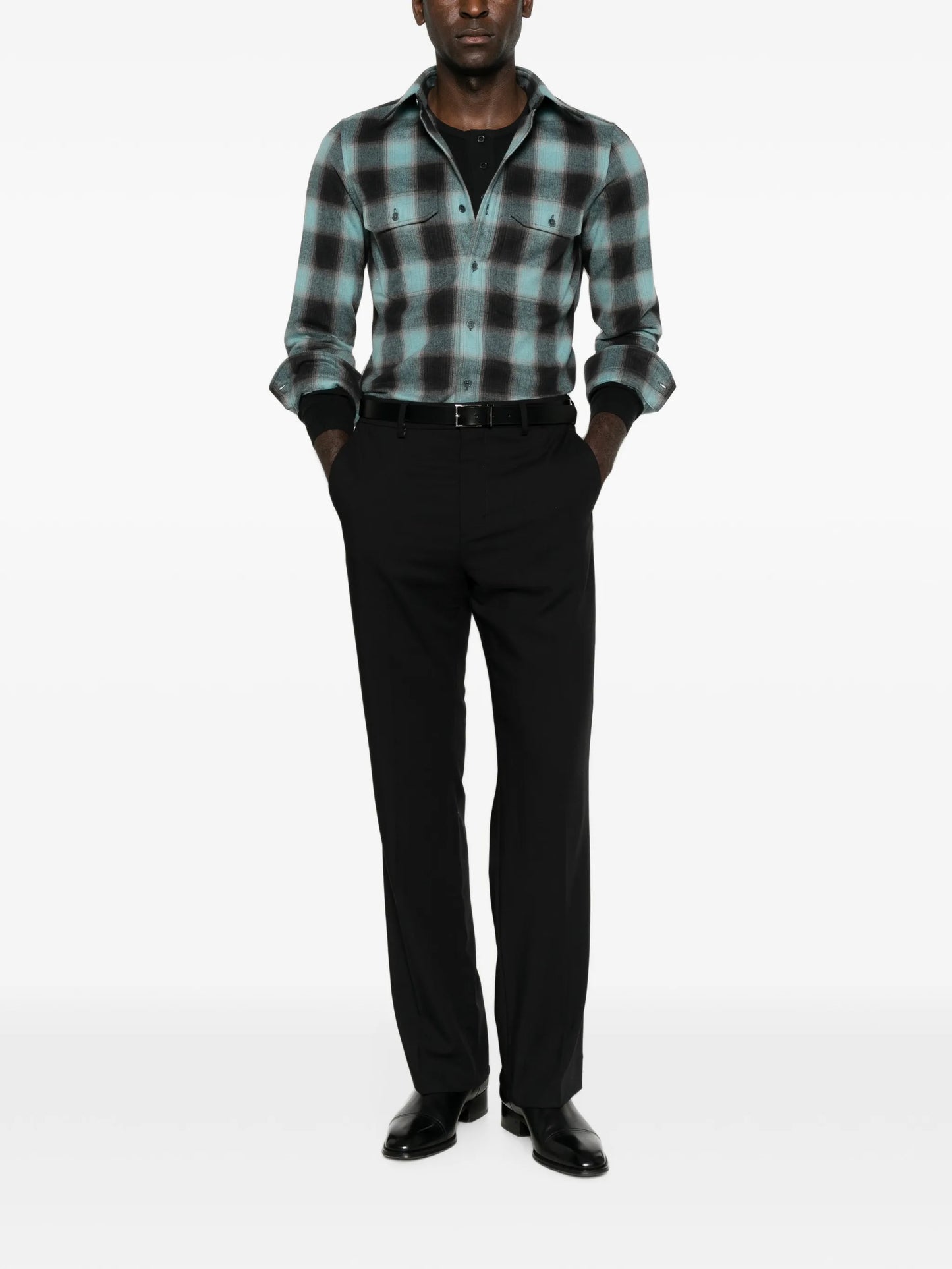 button-up shirt