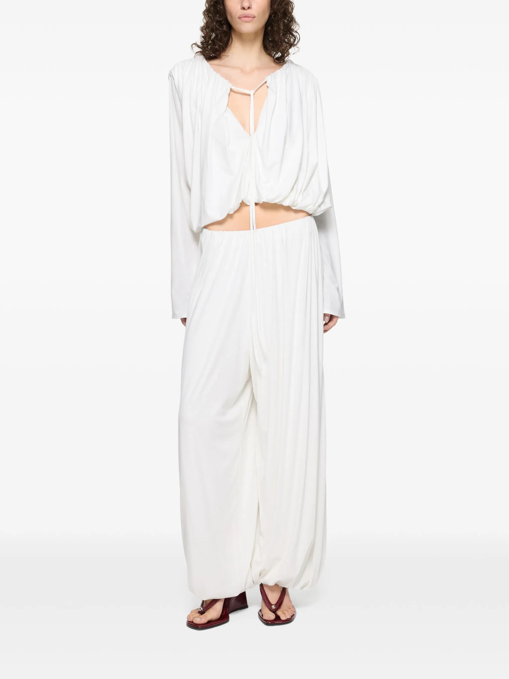 wide-leg trousers