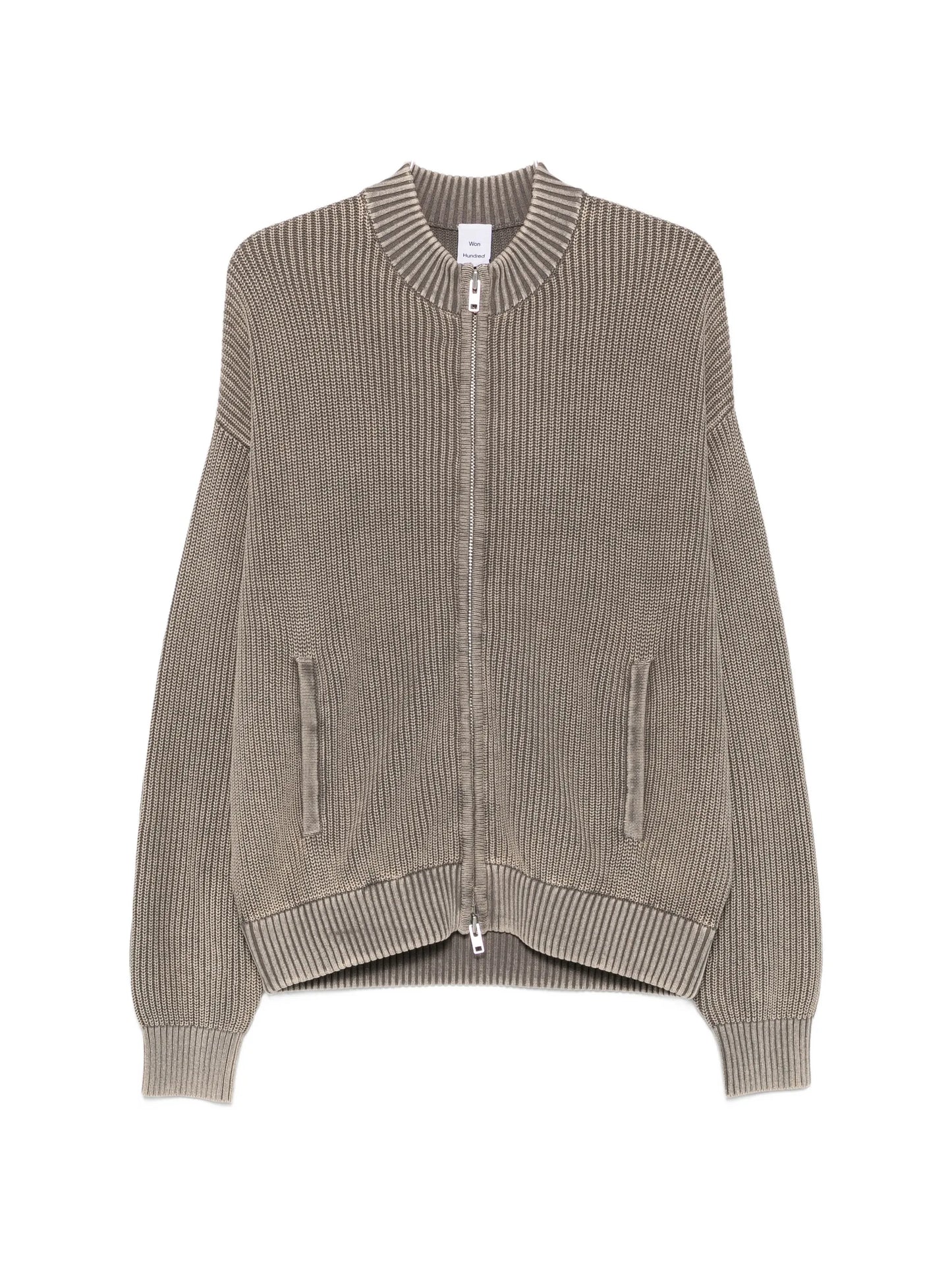 Bradley zip-up cardigan