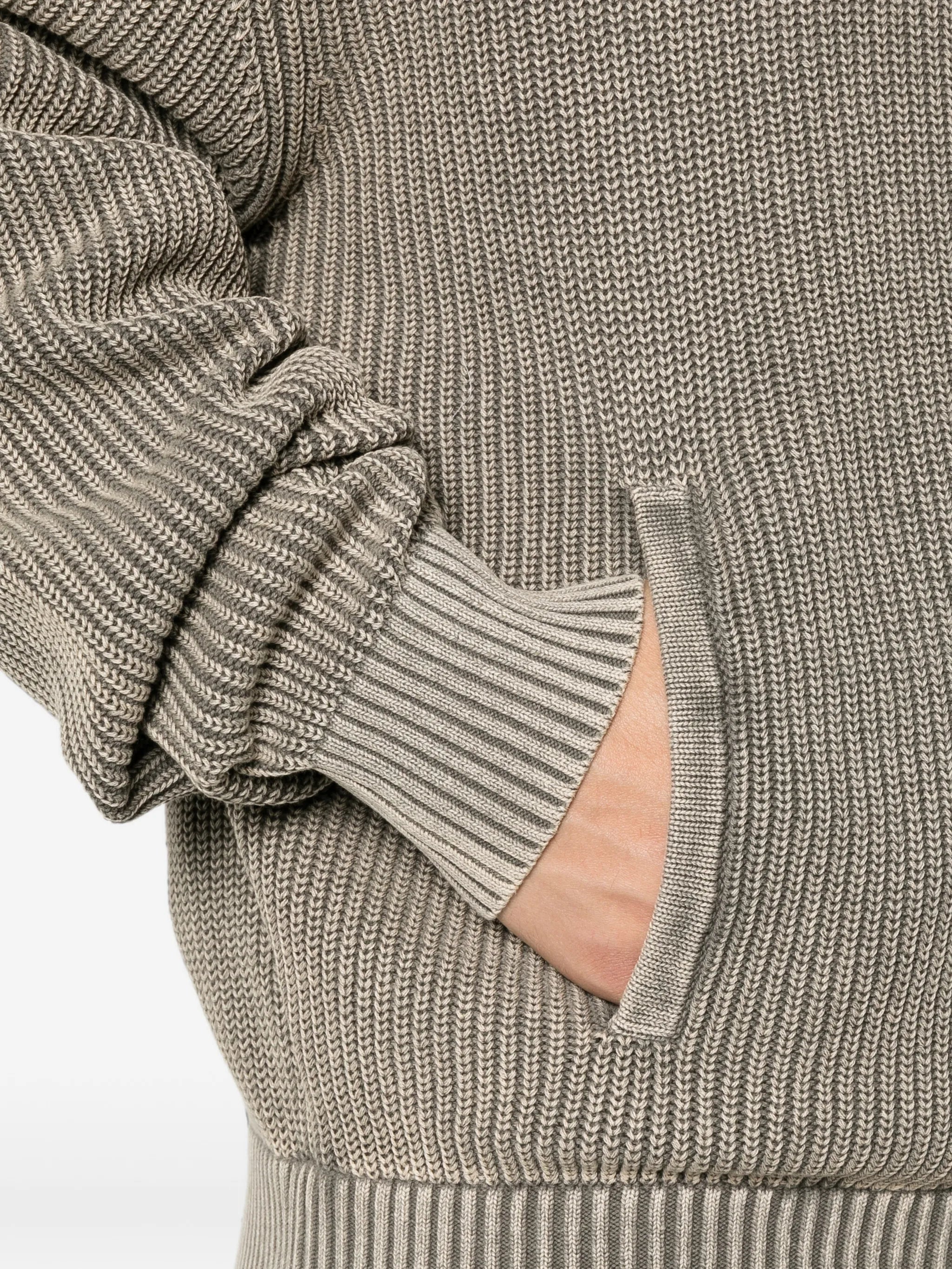 Bradley zip-up cardigan