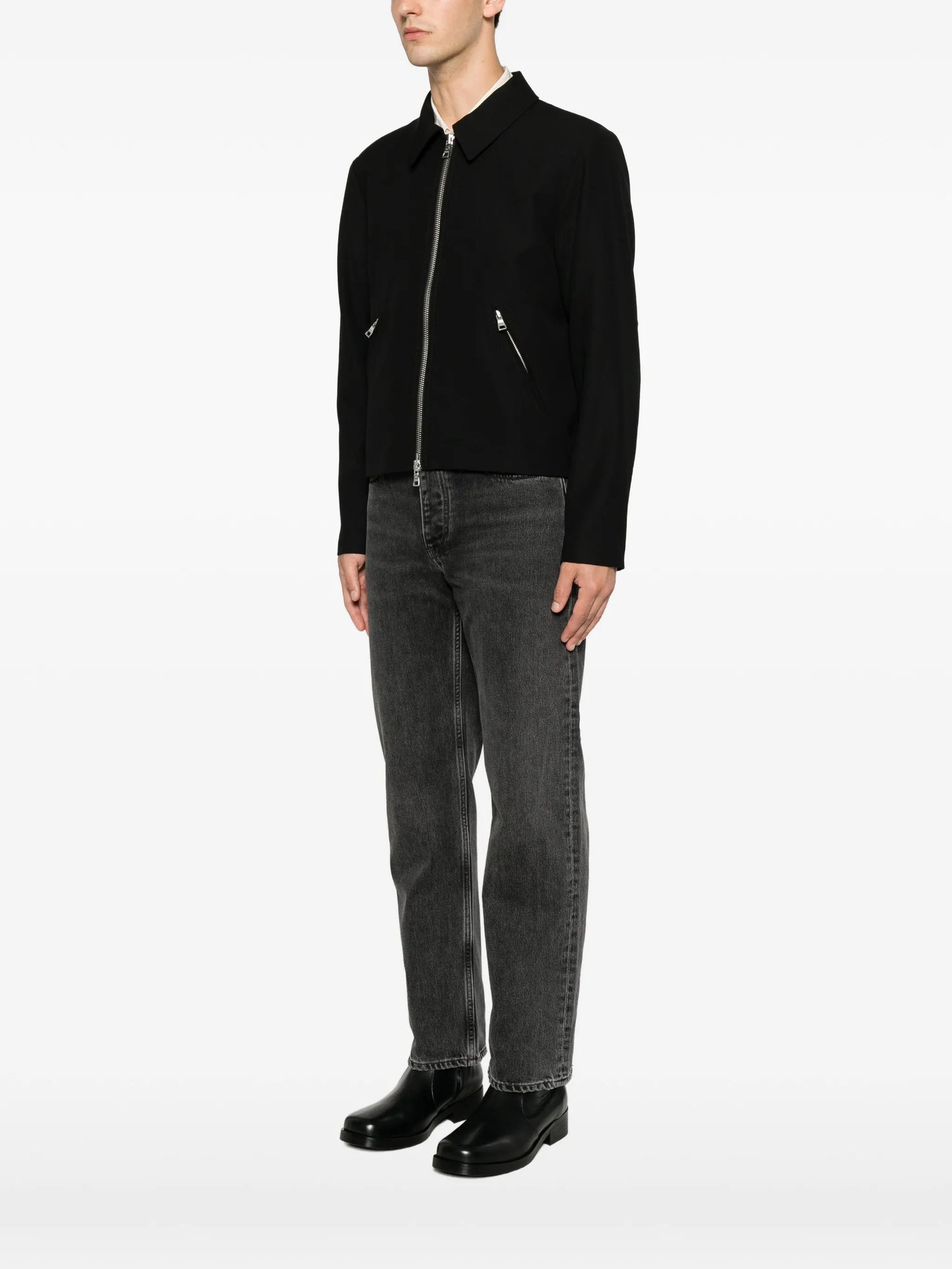 Dutton zip-up overshirt