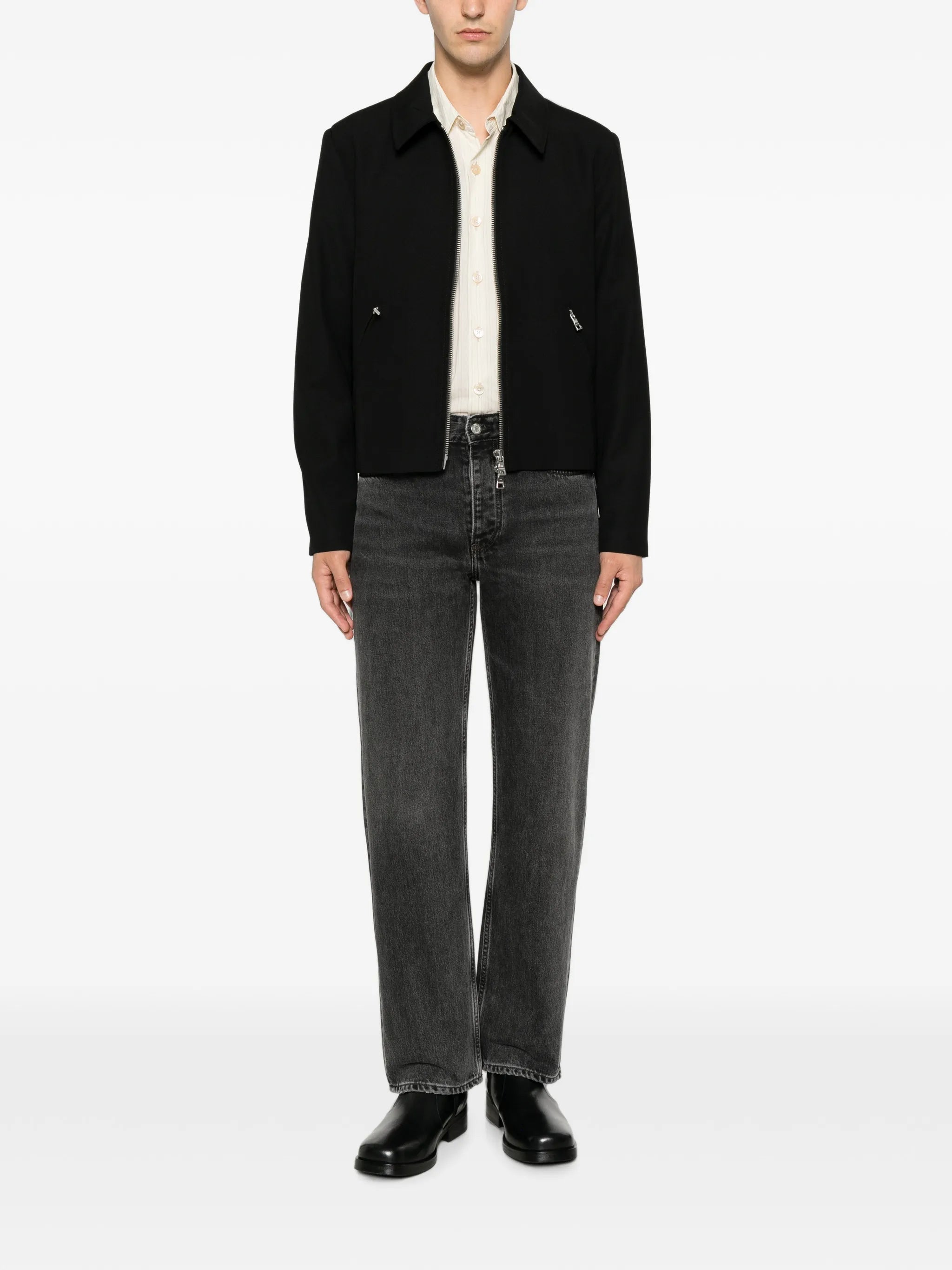 Dutton zip-up overshirt