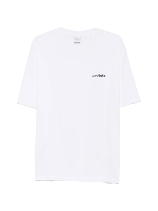 logo-embroidered T-shirt