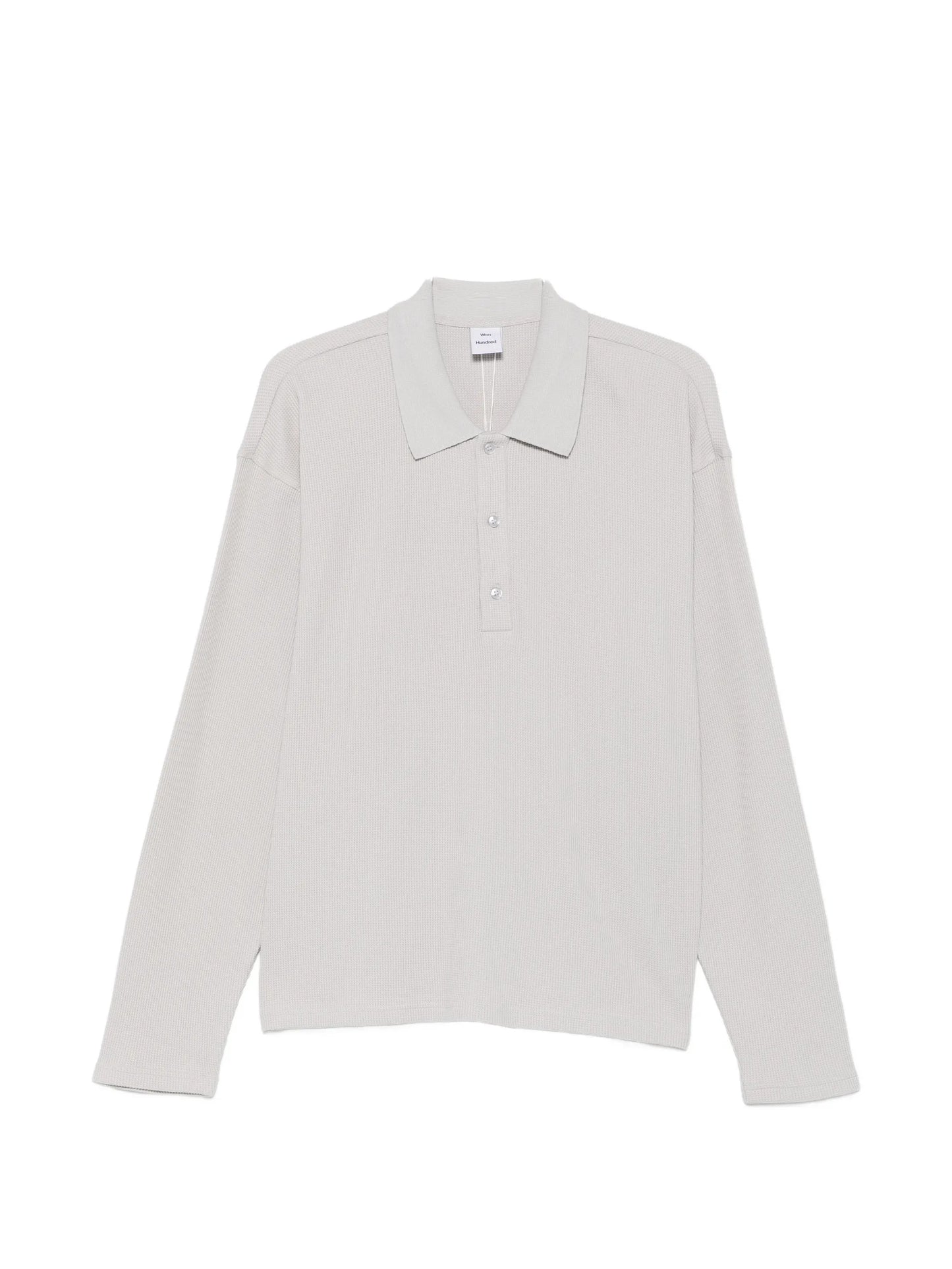 long-sleeve polo shirt