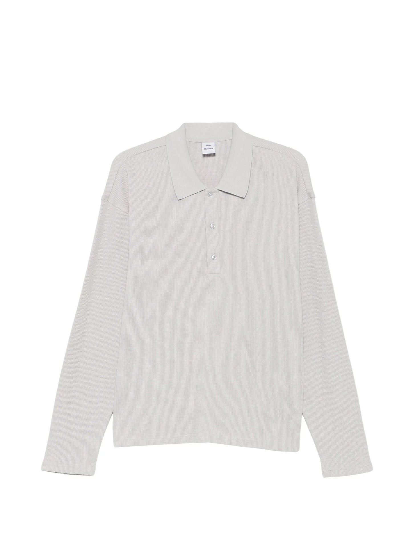 long-sleeve polo shirt