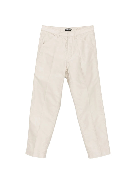 satin carpenter trousers