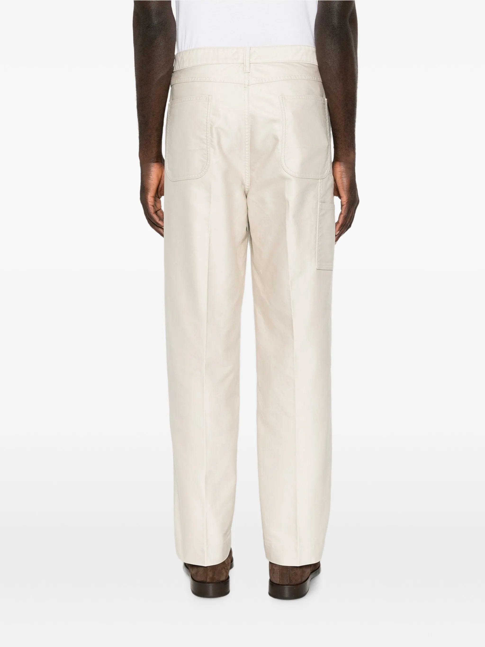 satin carpenter trousers
