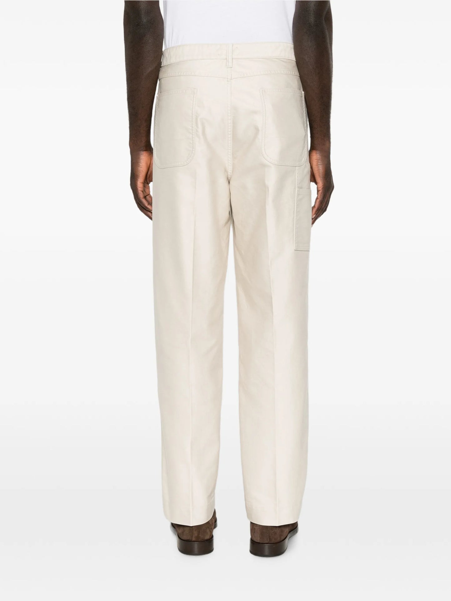 satin carpenter trousers