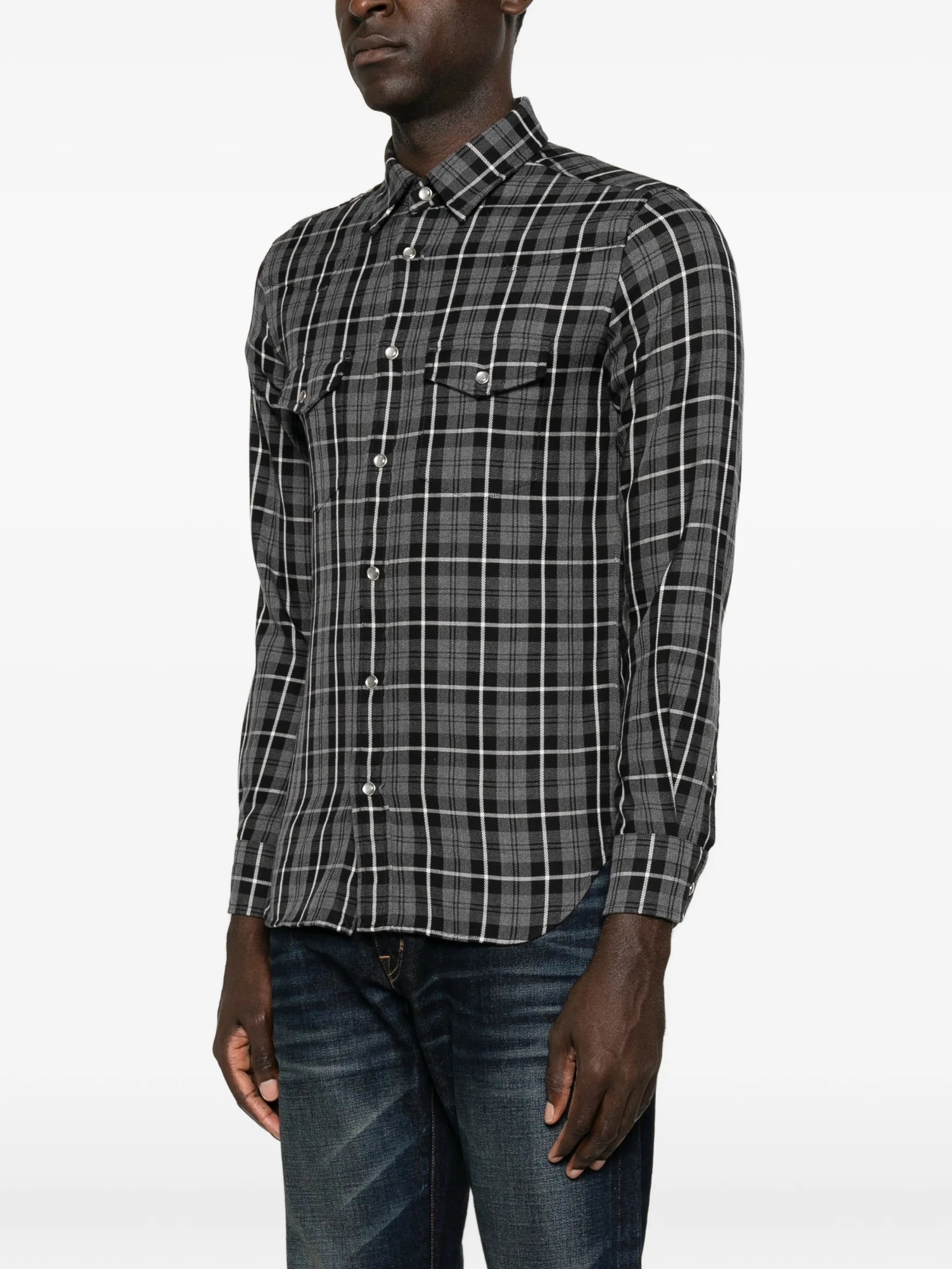 Western check shirt