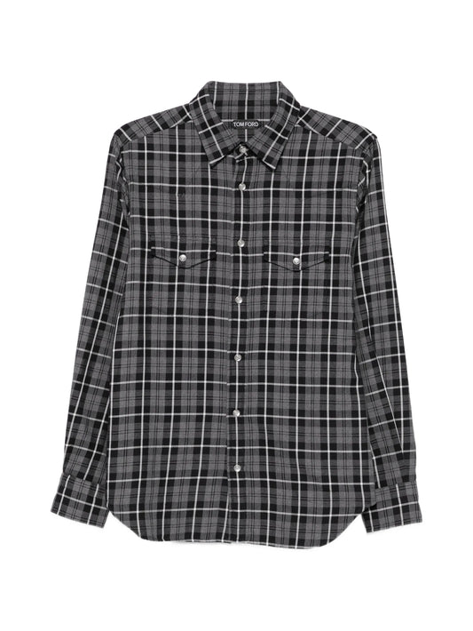 Western check shirt