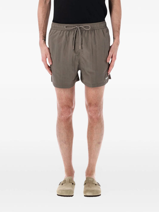 drawstring swim shorts