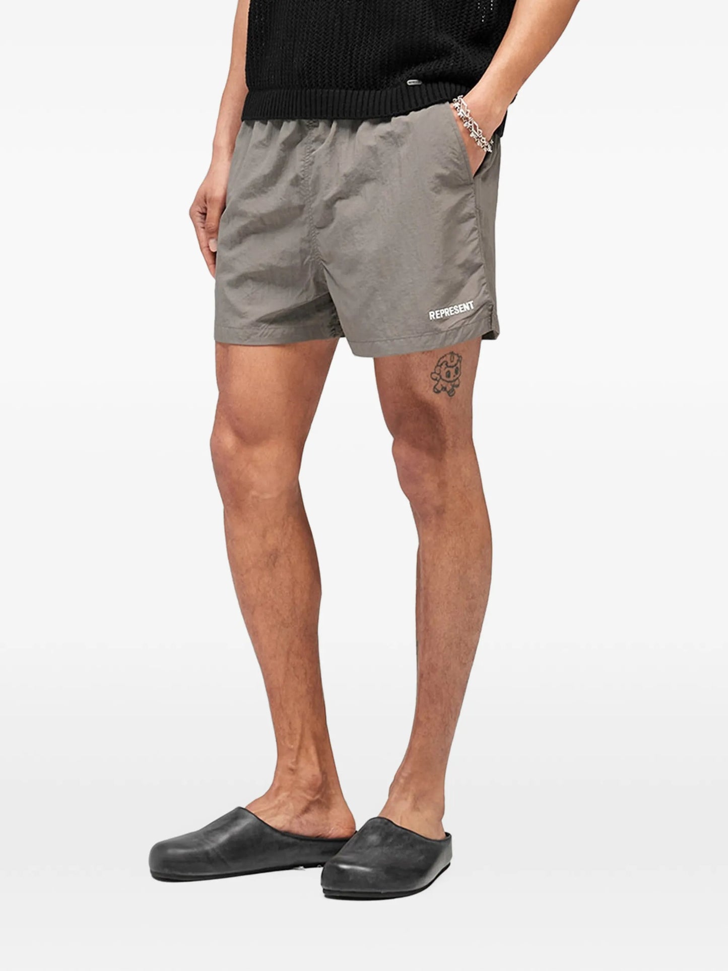 Represent swim shorts