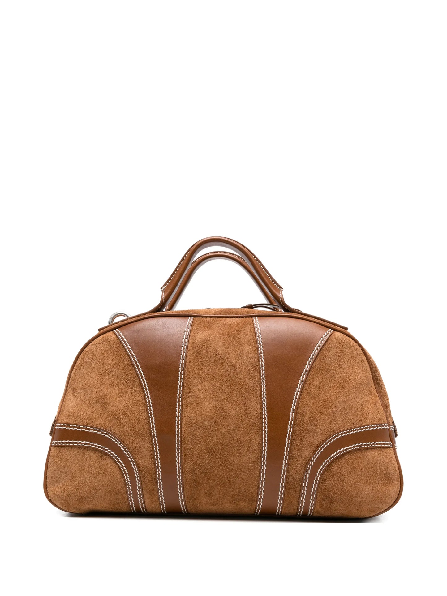 suede leather tote bag