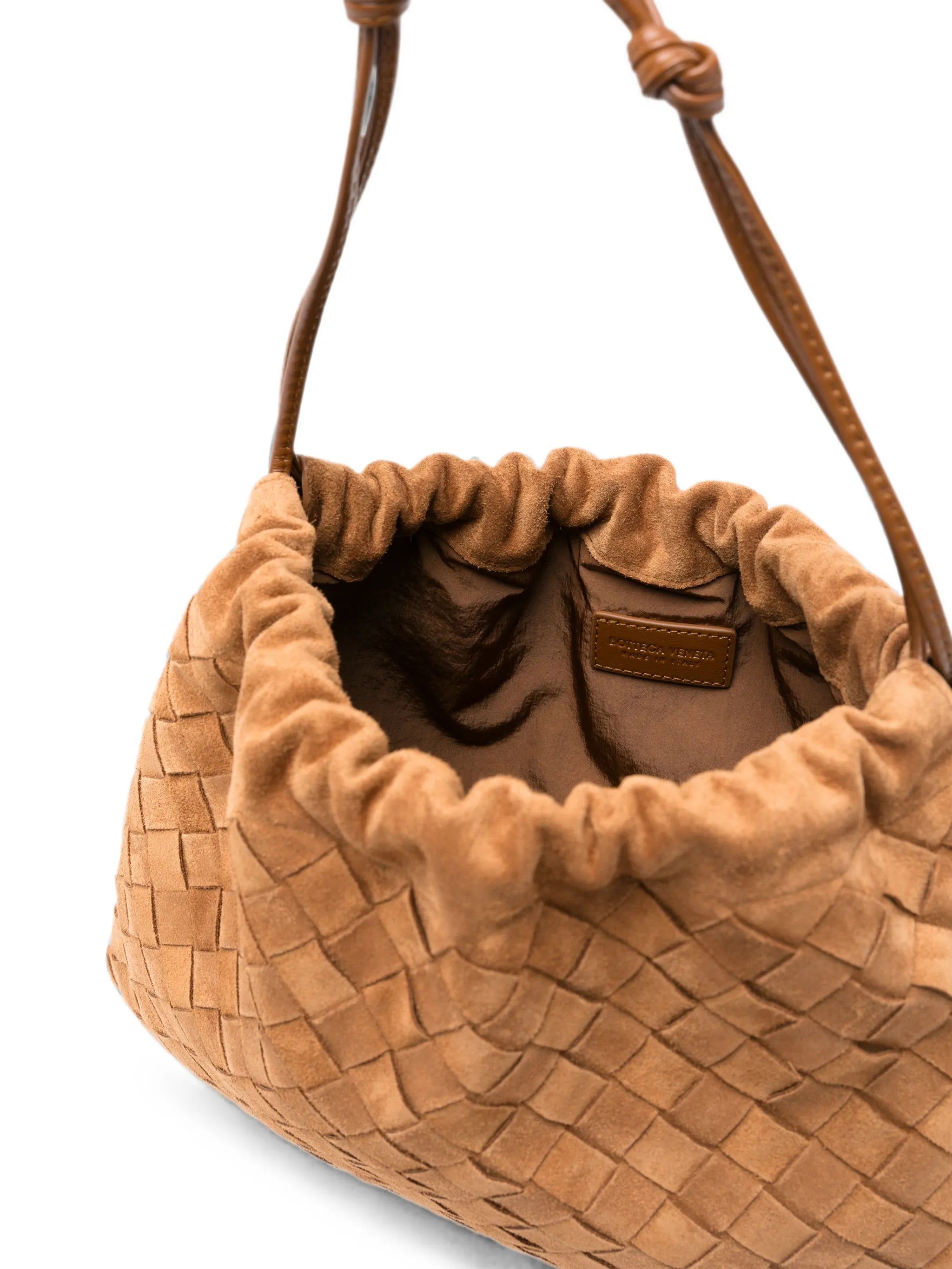 drawstring-fastening tote bag