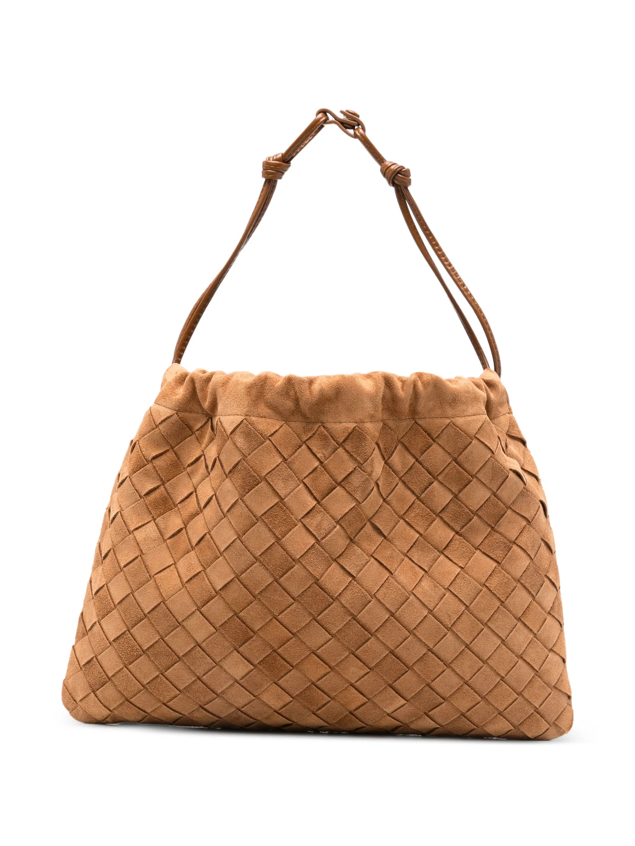 drawstring-fastening tote bag