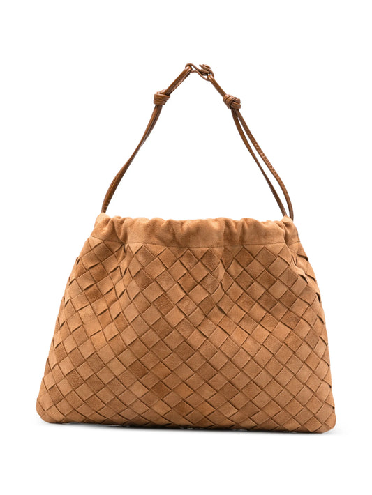 drawstring-fastening tote bag