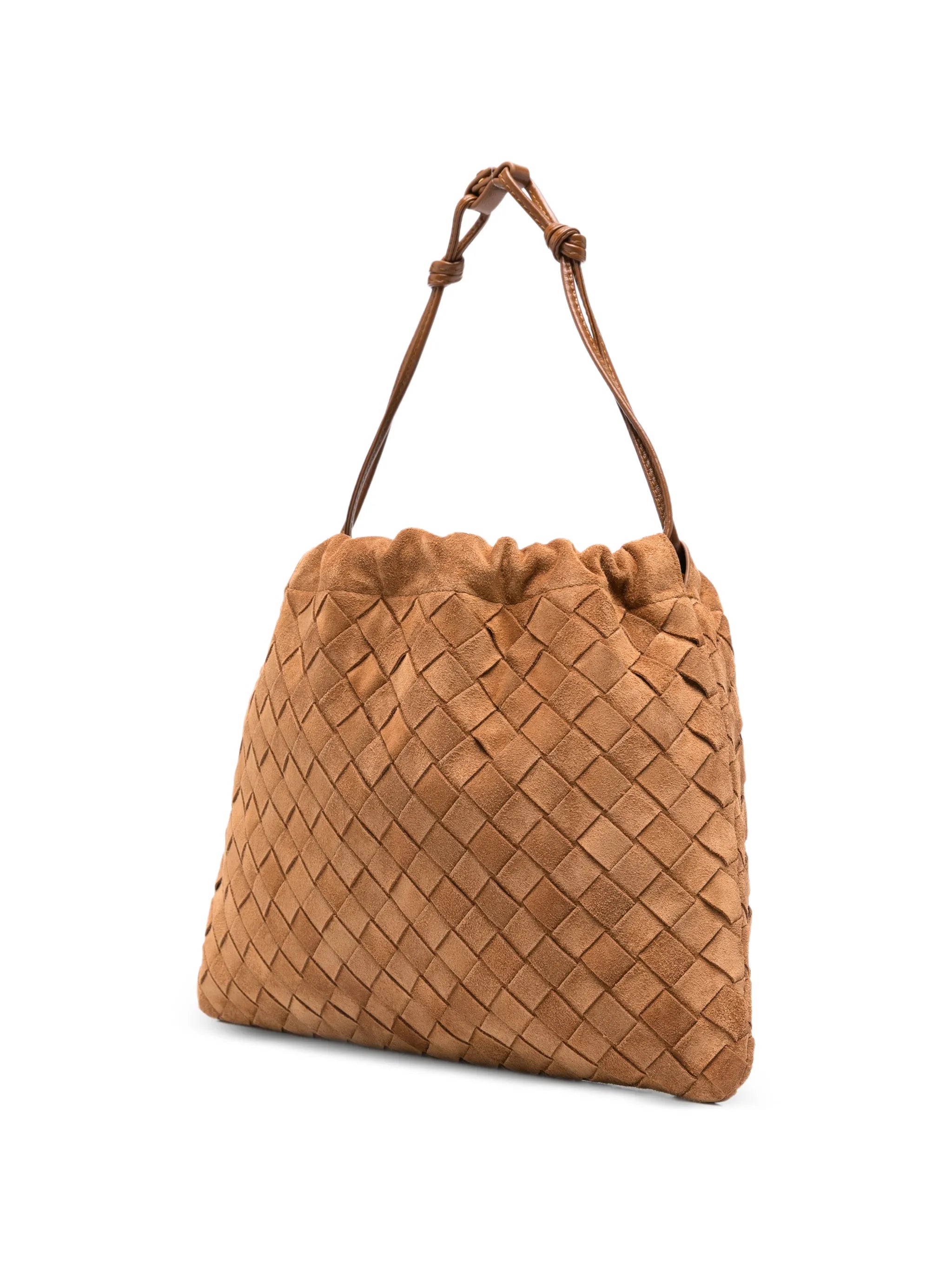 drawstring-fastening tote bag