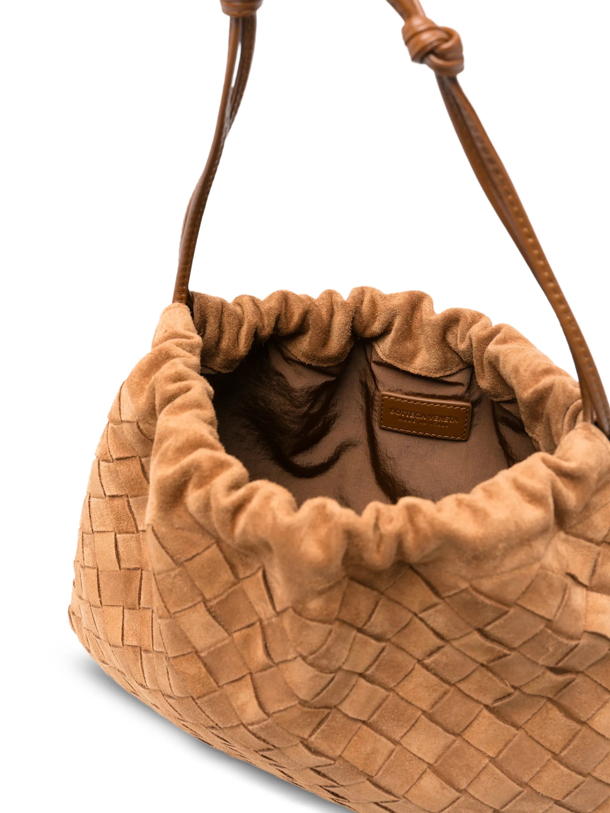 drawstring-fastening tote bag