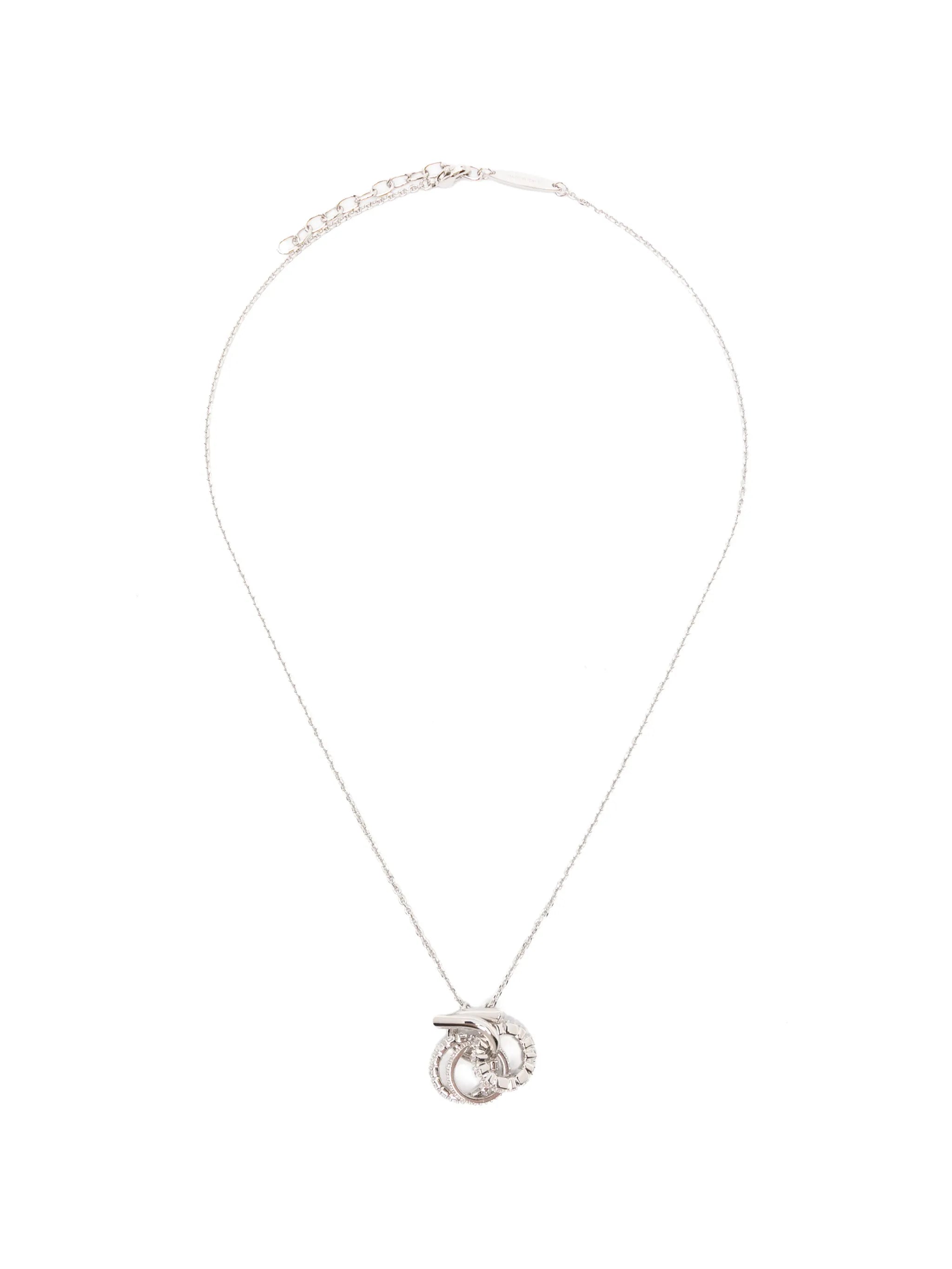 crystal-embellished necklace