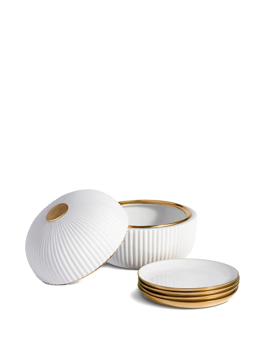 Ionic plate (four-person setting)