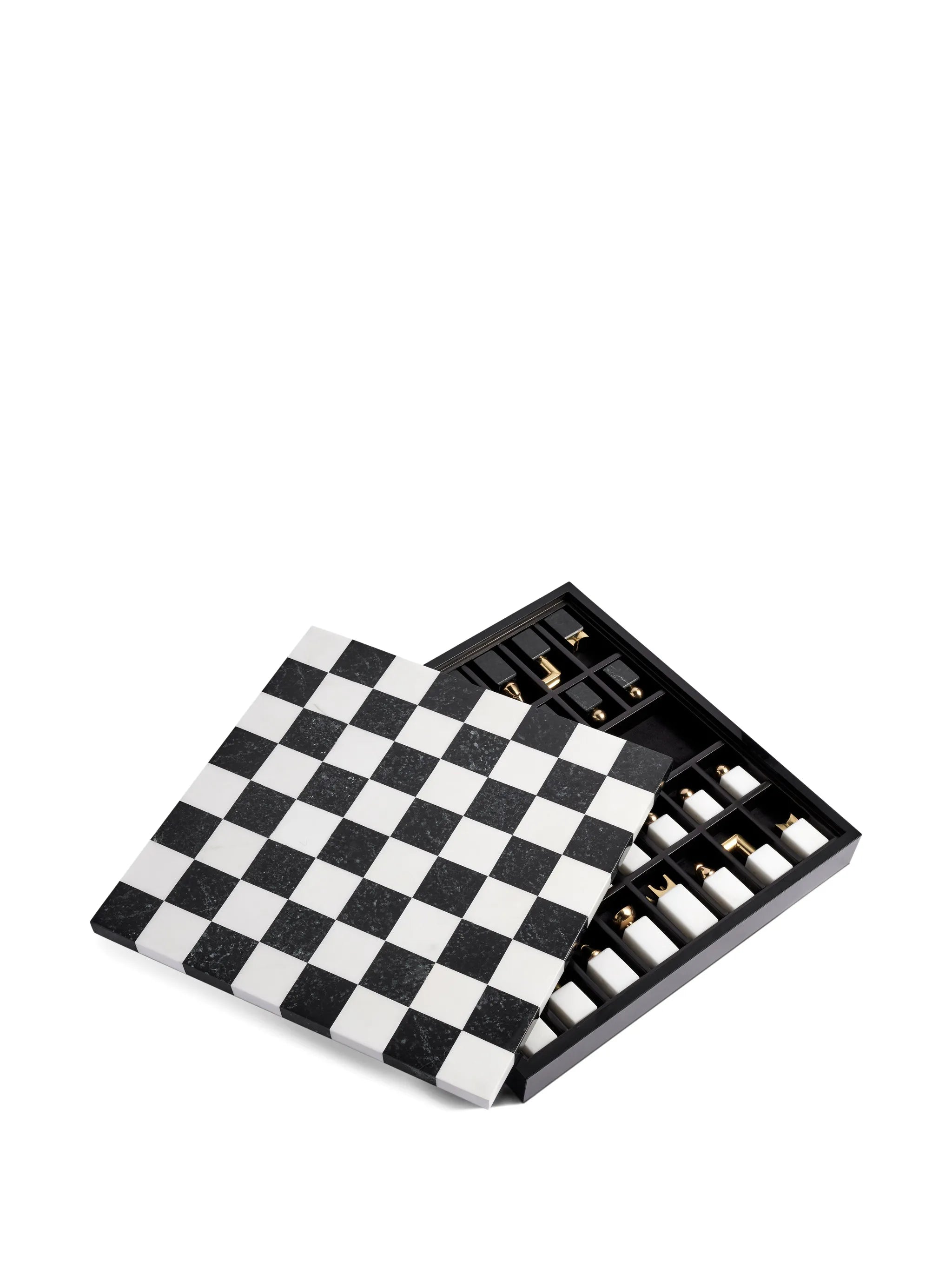 abstract-piece chess set