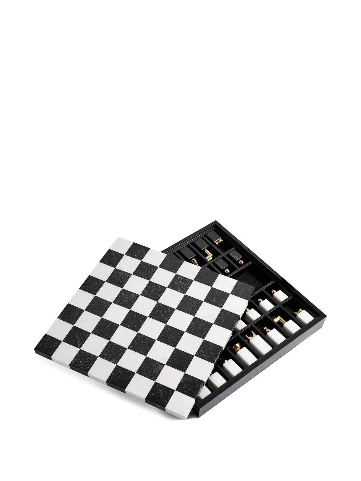 abstract-piece chess set