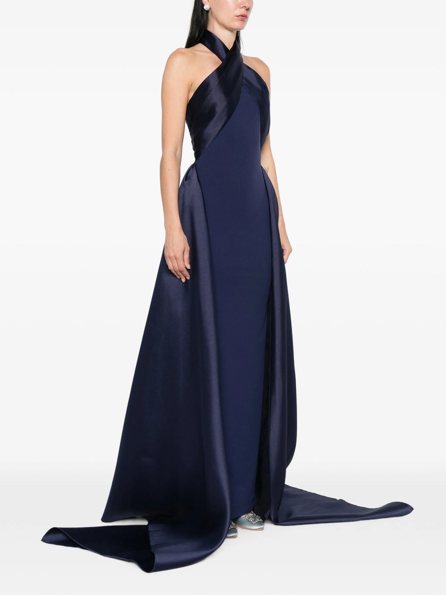 Rumi halterneck maxi dress