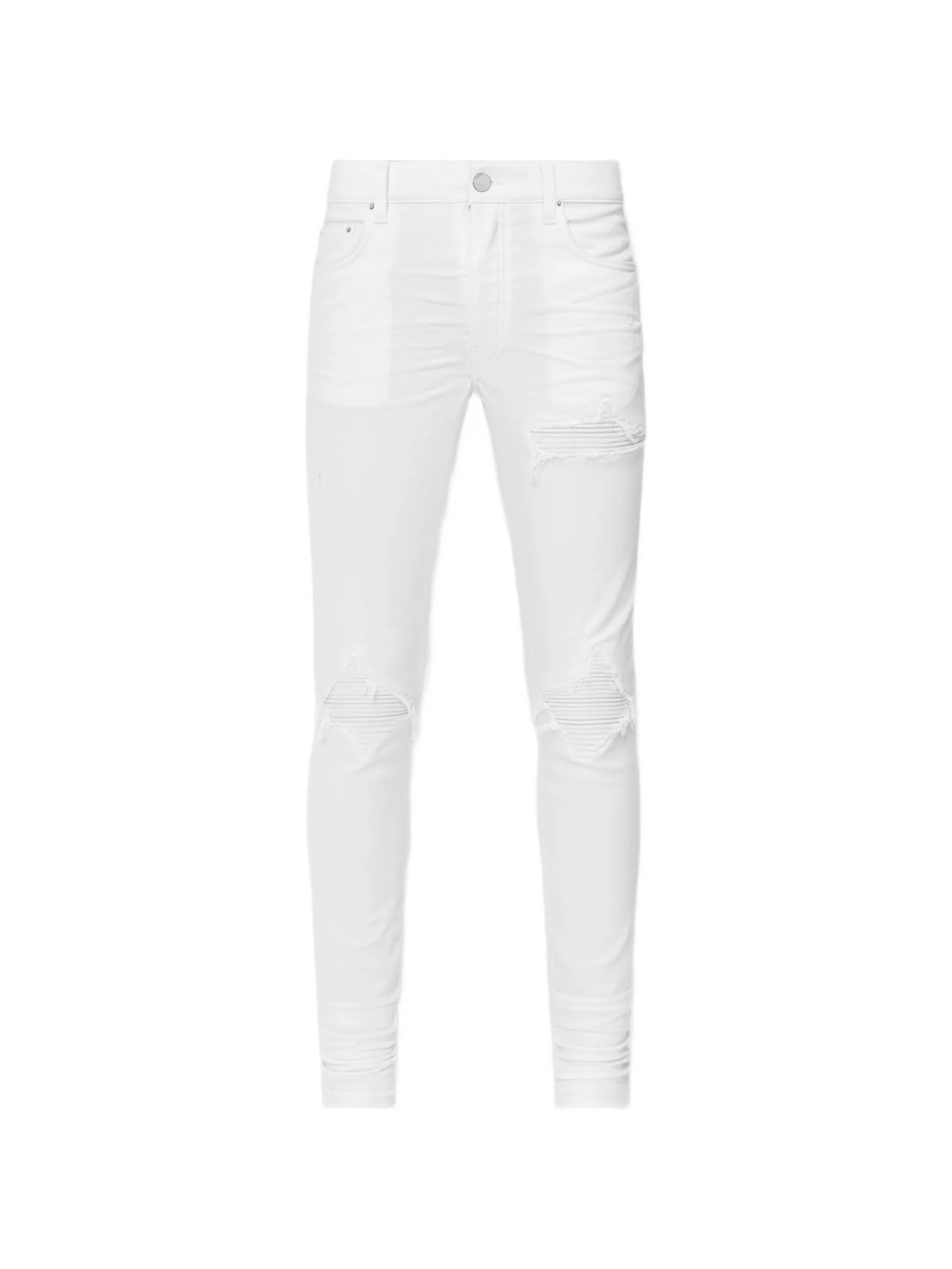 distressed jeans