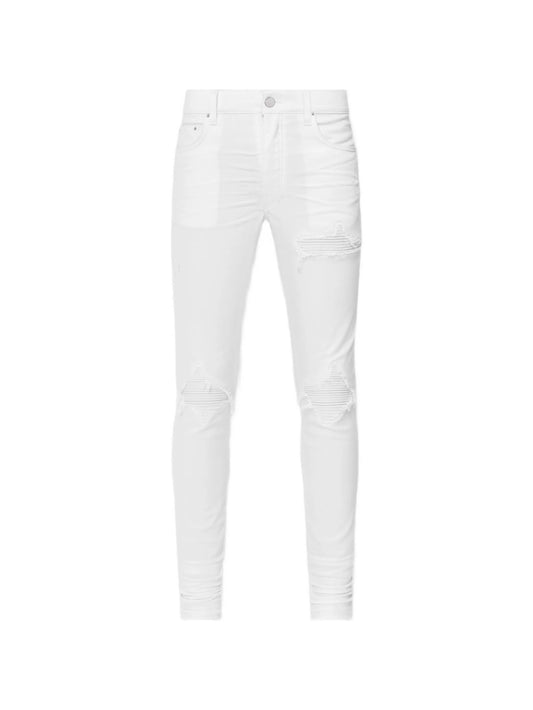 distressed jeans
