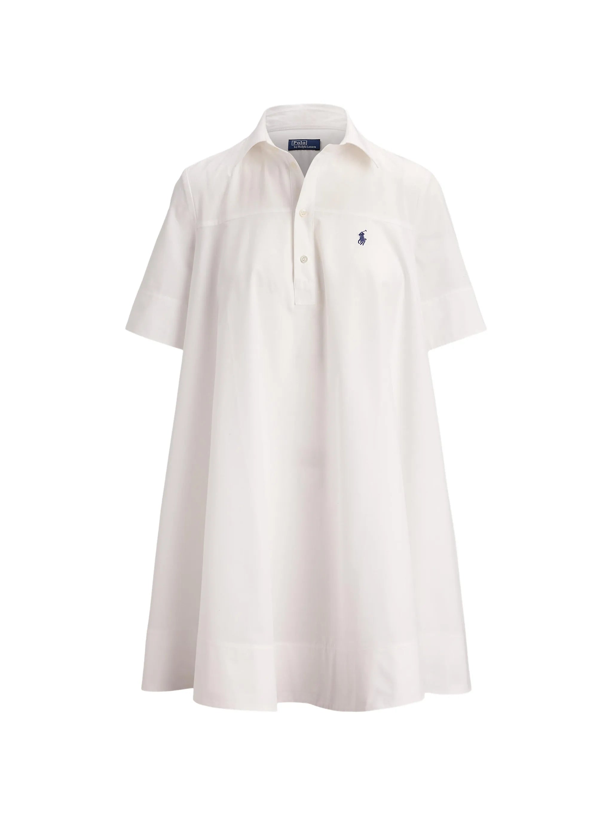 A-line mini shirt dress