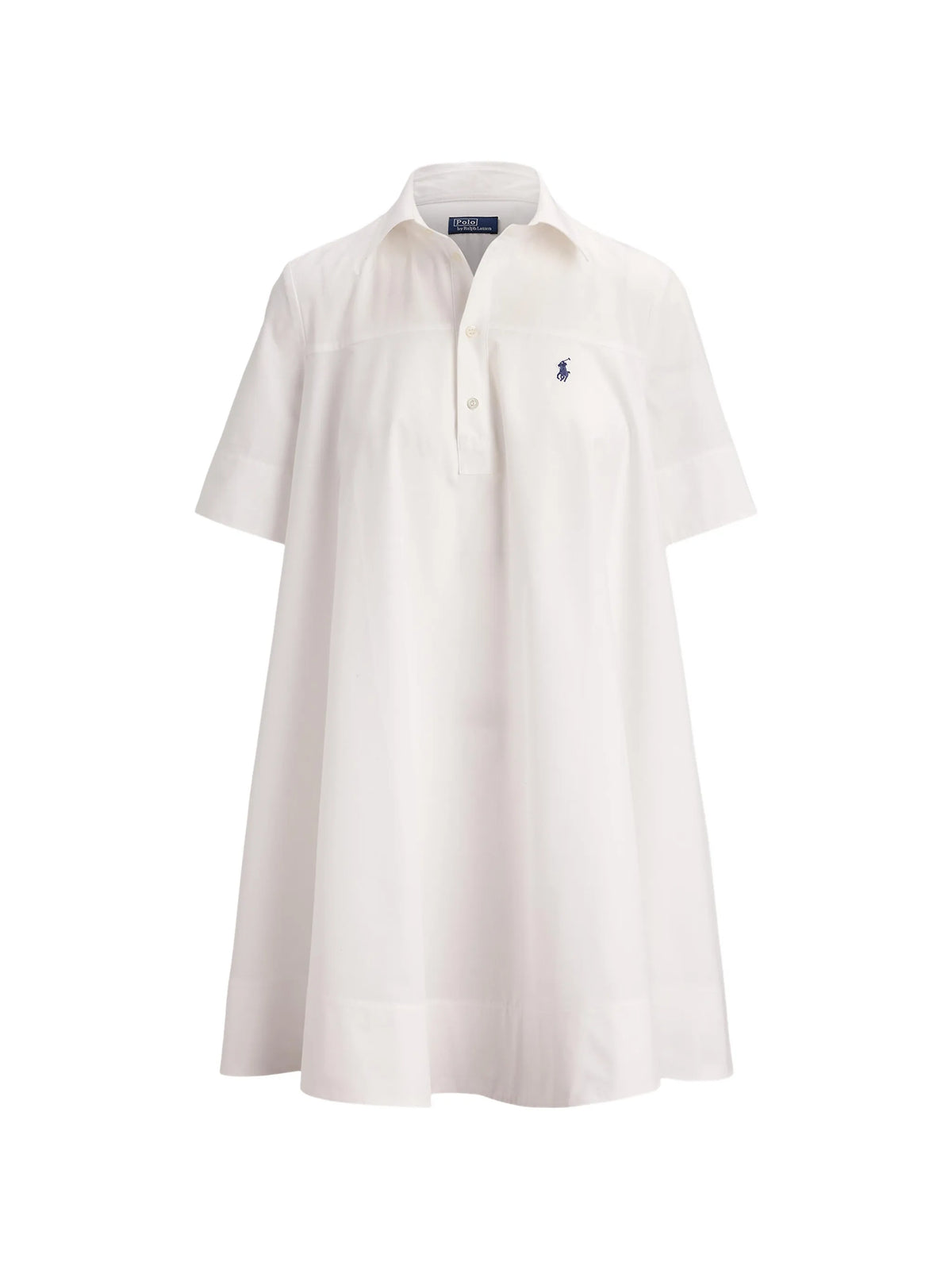 A-line mini shirt dress