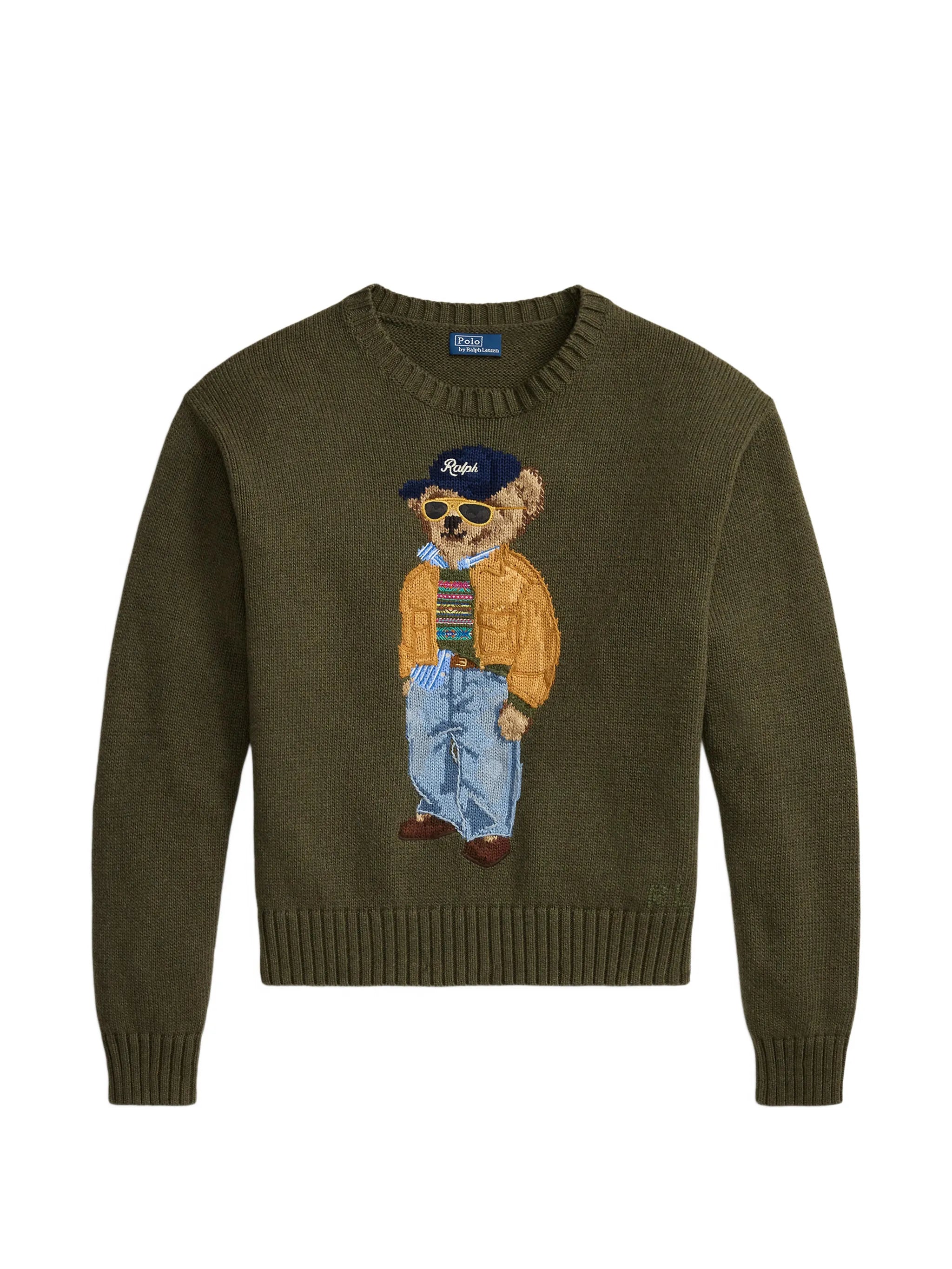 Polo Bear crew-neck sweater