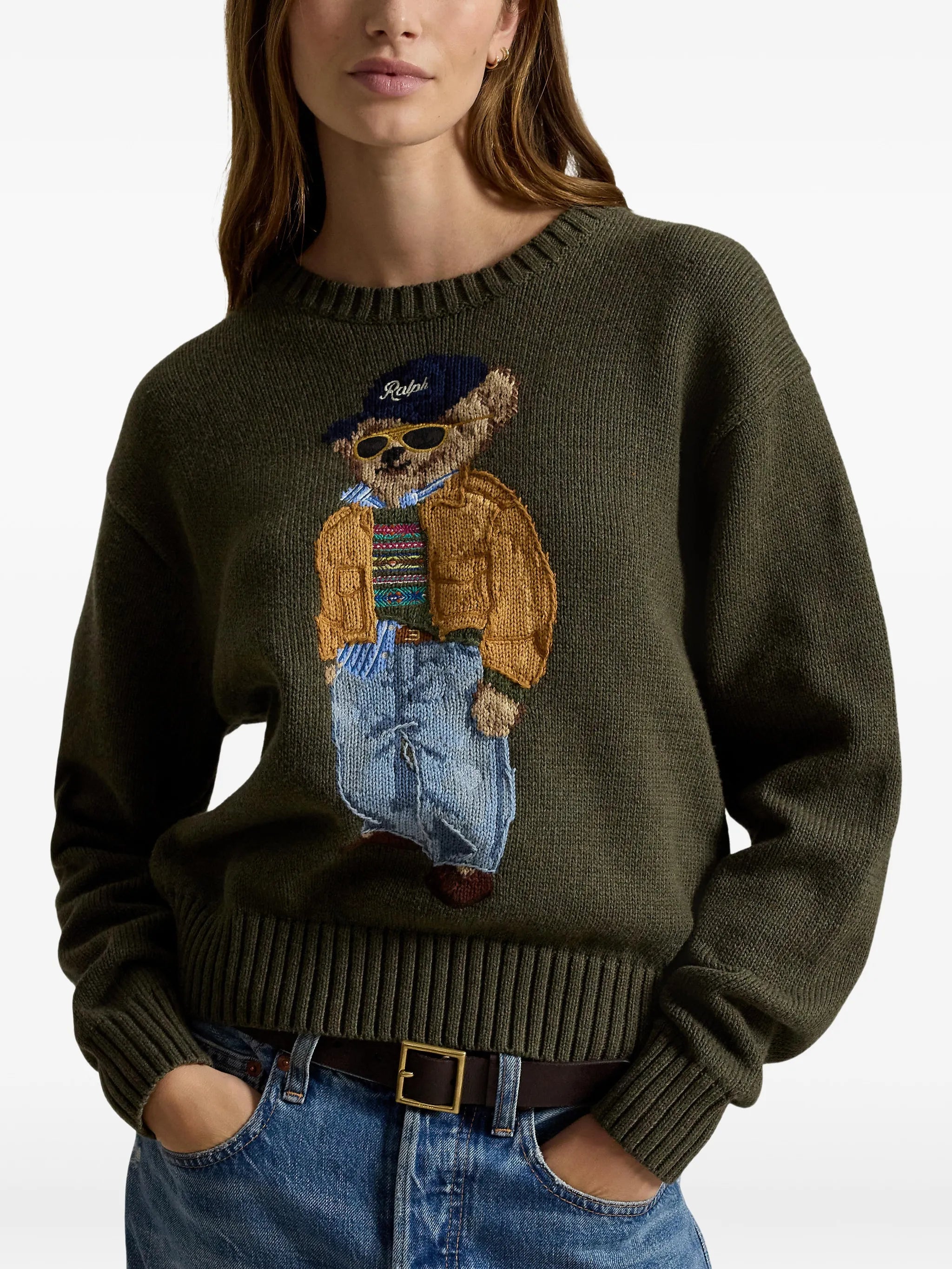 Polo Bear crew-neck sweater