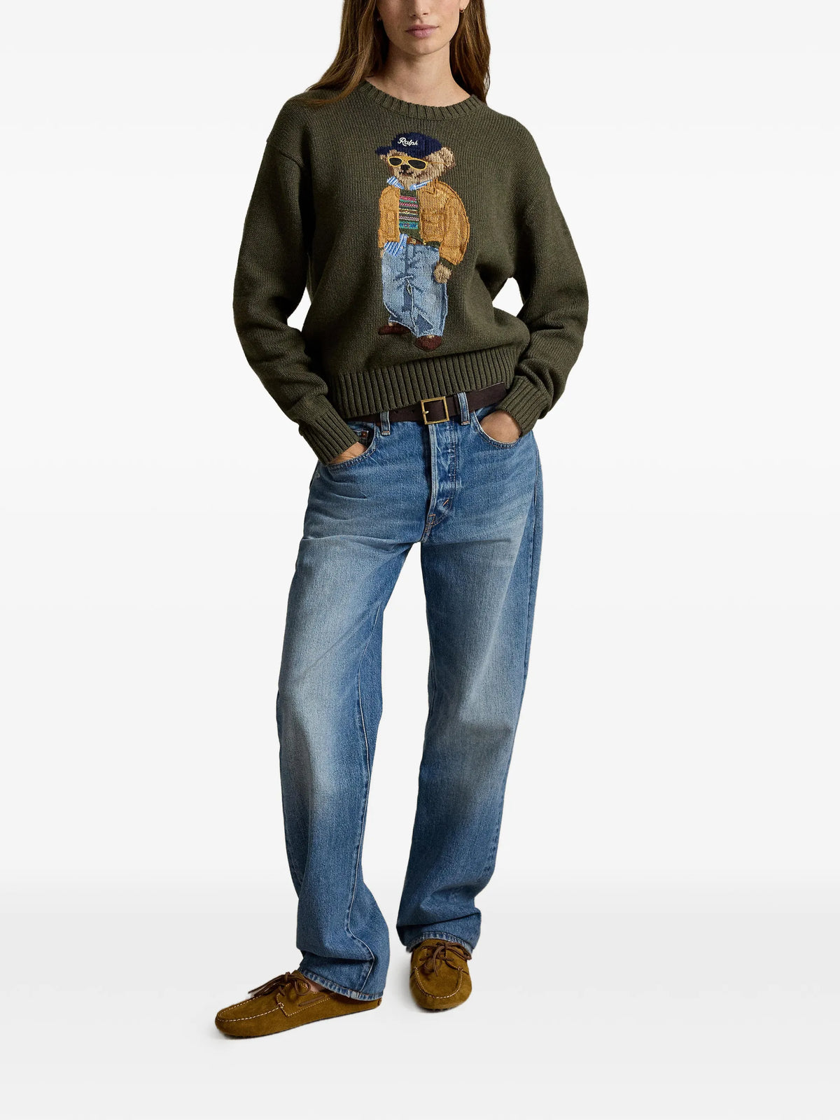 Polo Bear crew-neck sweater