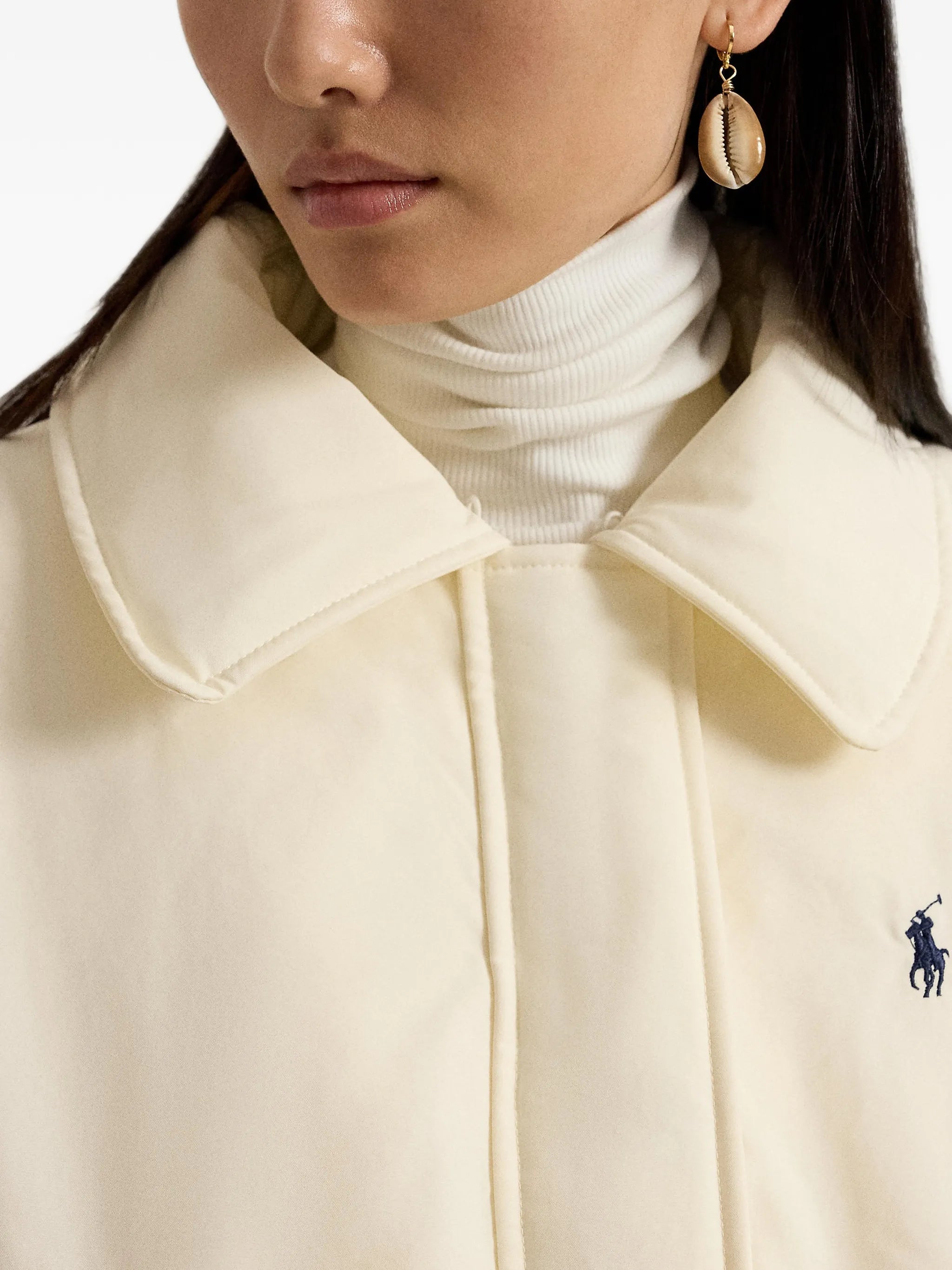 high-pile-collar down puffer jacket