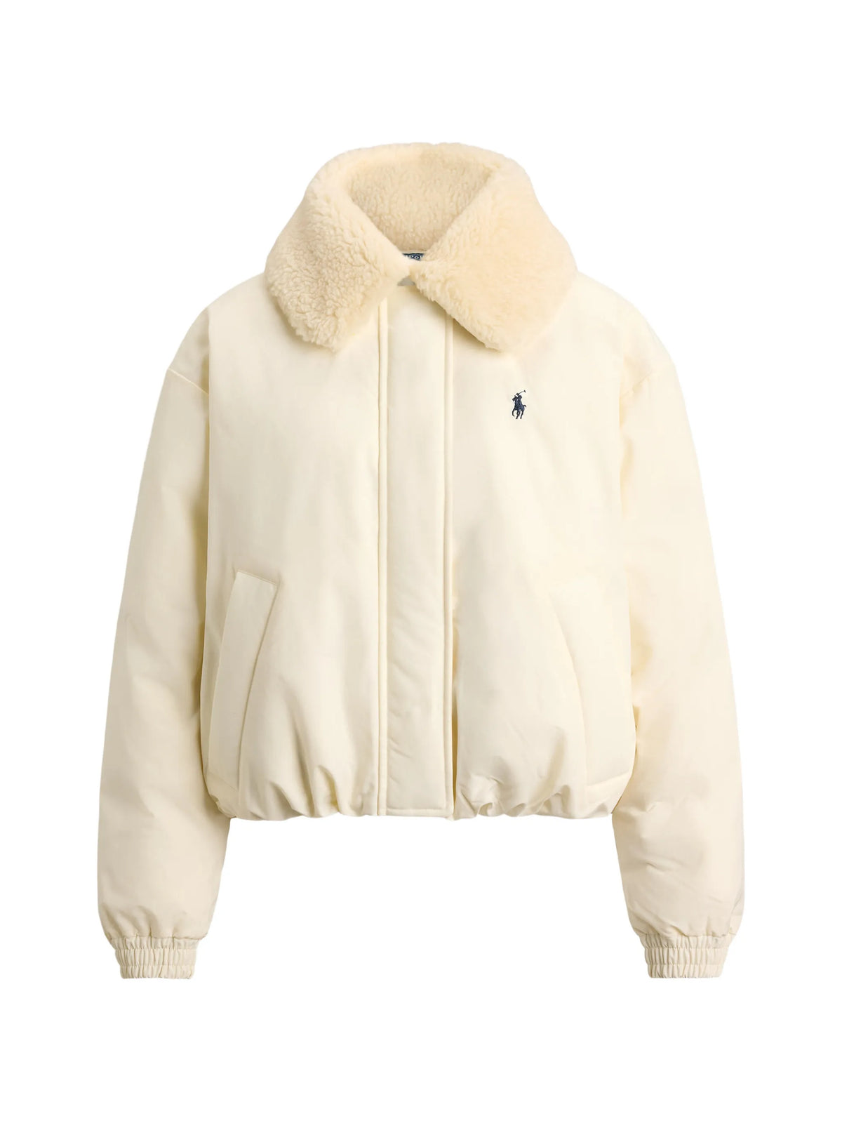 high-pile-collar down puffer jacket