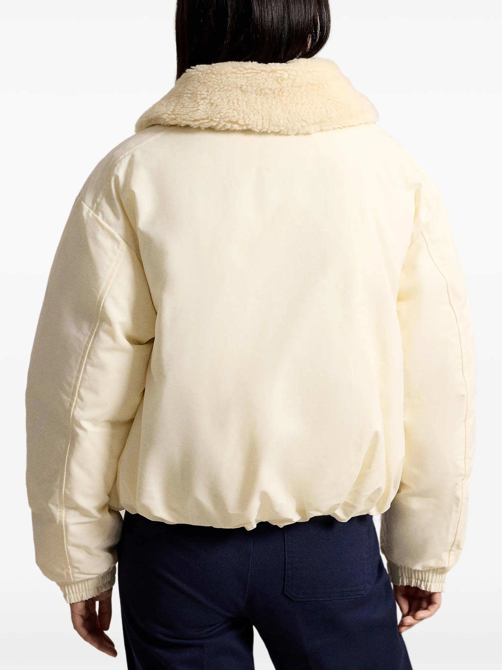 high-pile-collar down puffer jacket