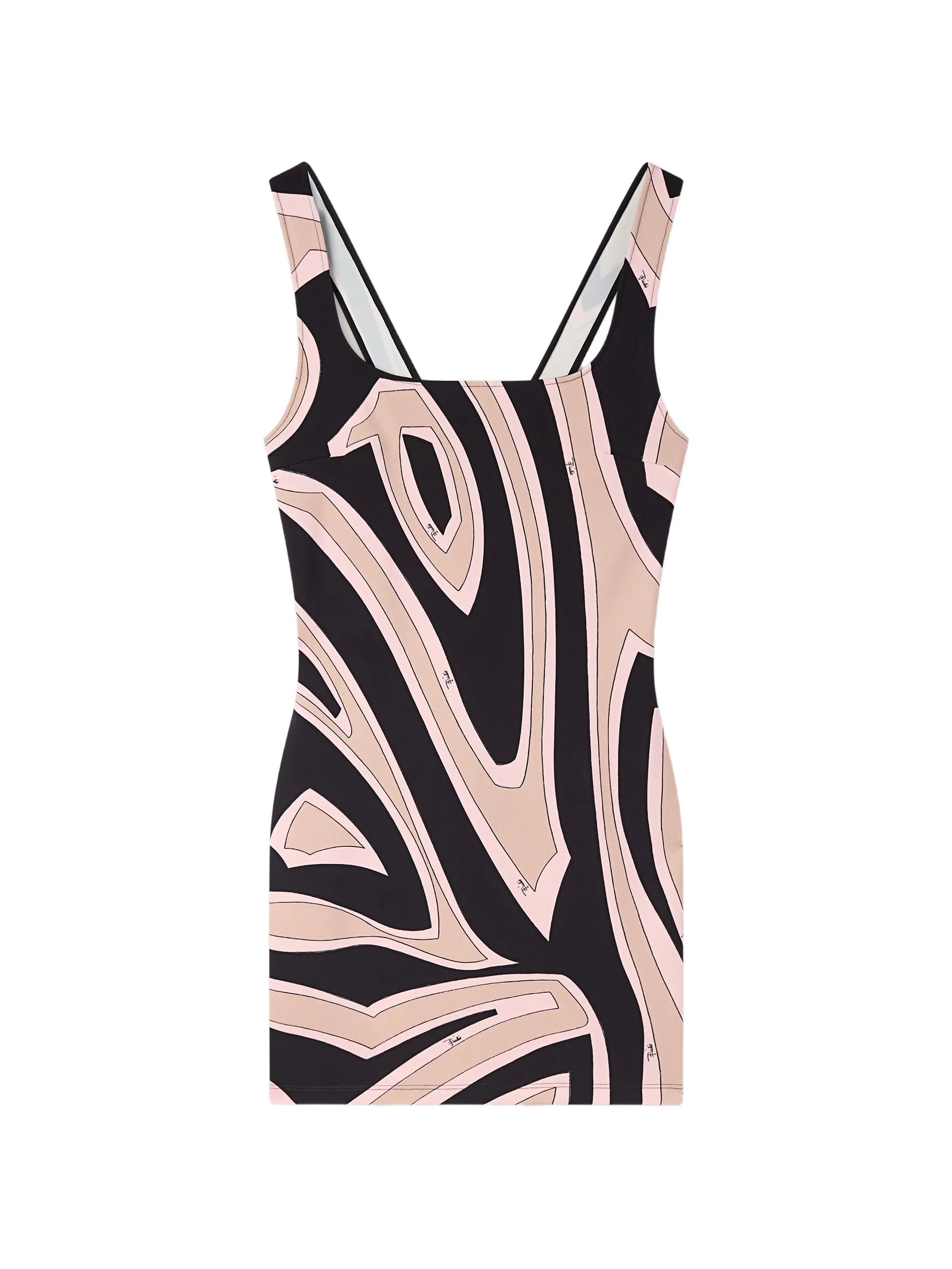 Labirinto print dress
