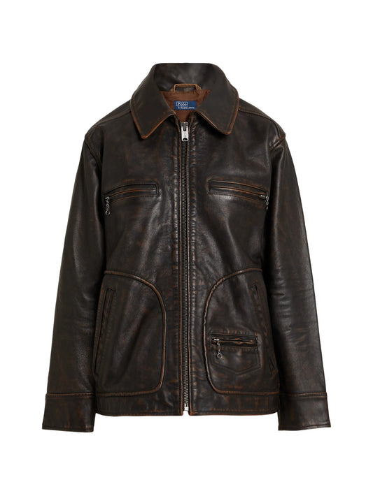 leather moto jacket