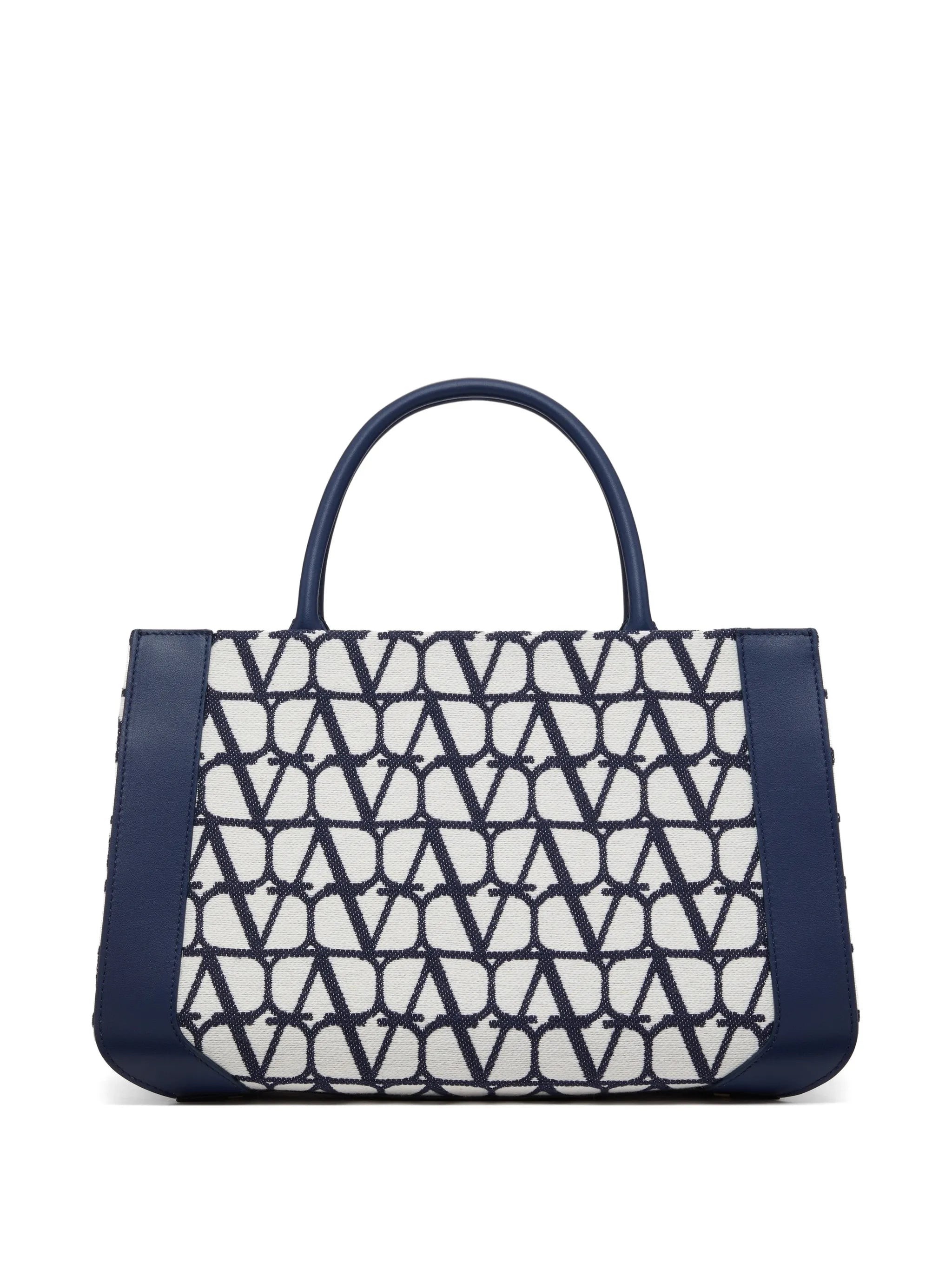 medium VLogo Signature handbag in cotton Toile Iconographe