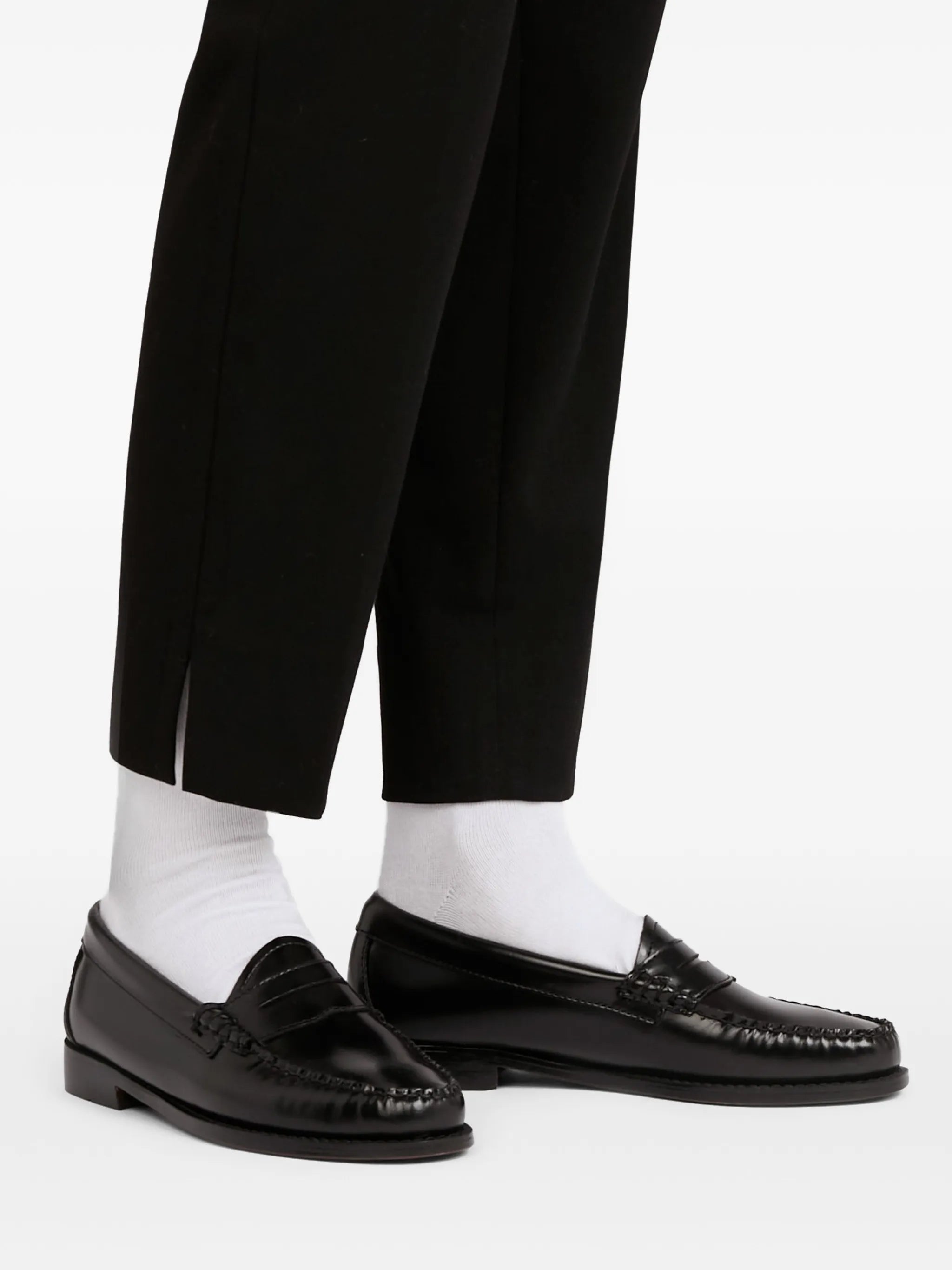 Weejuns Penny loafers in black leather