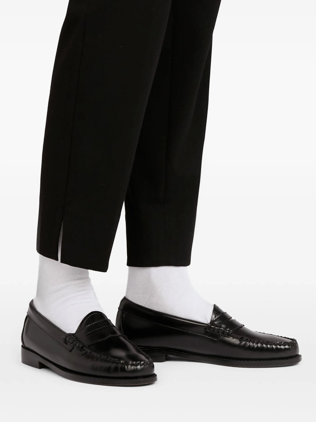 Weejuns Penny loafers in black leather