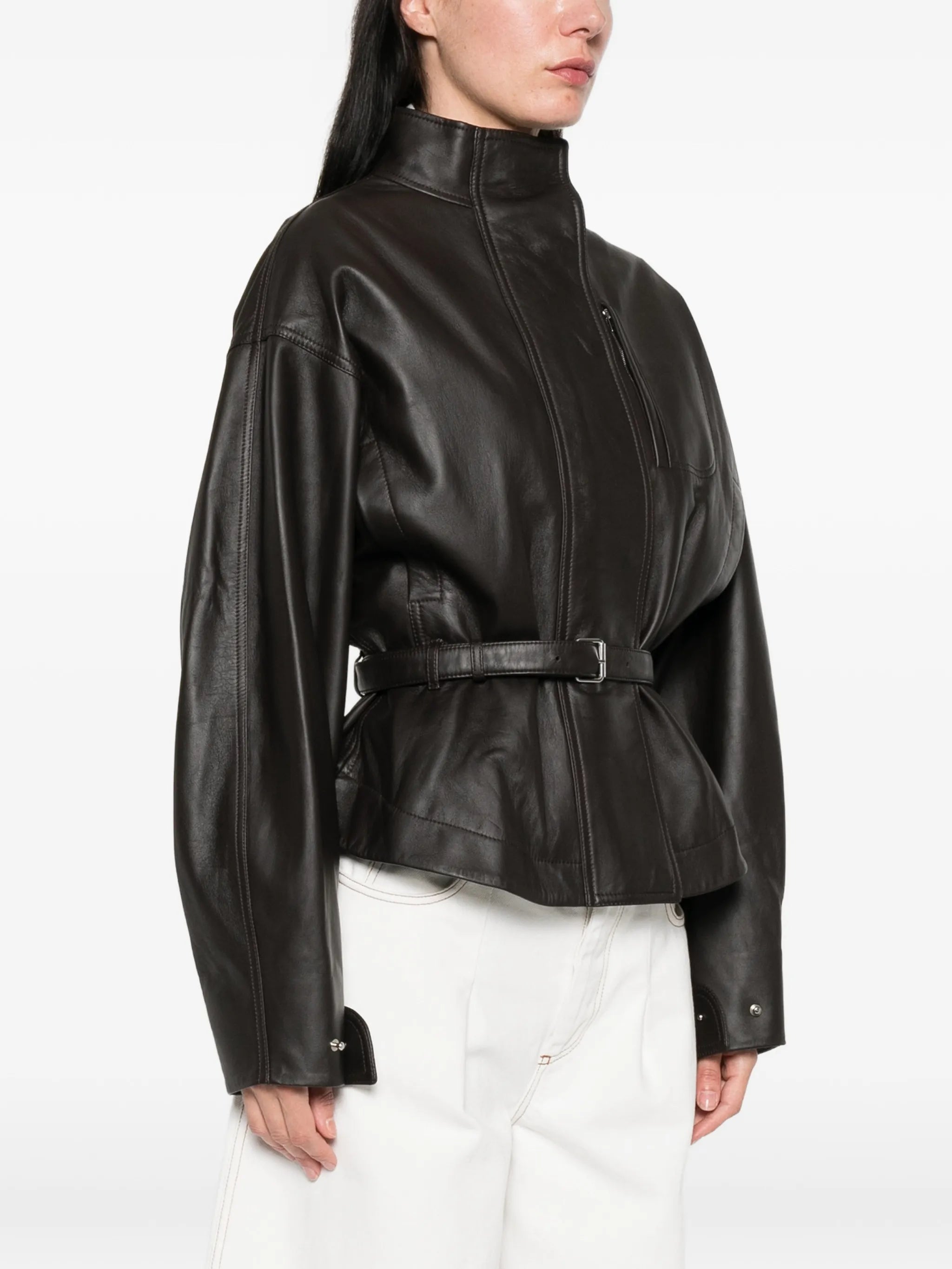 belted jacket