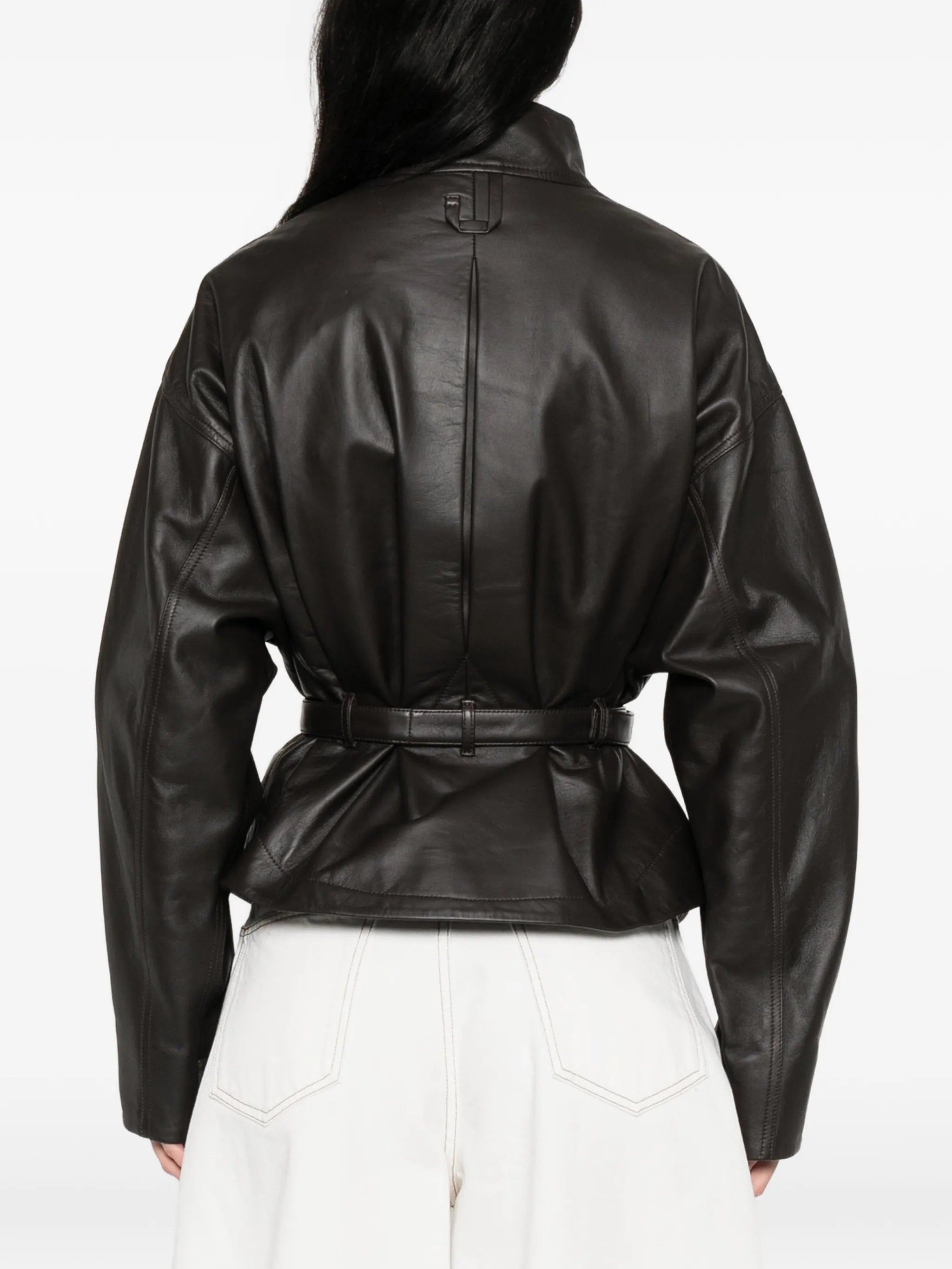 belted jacket