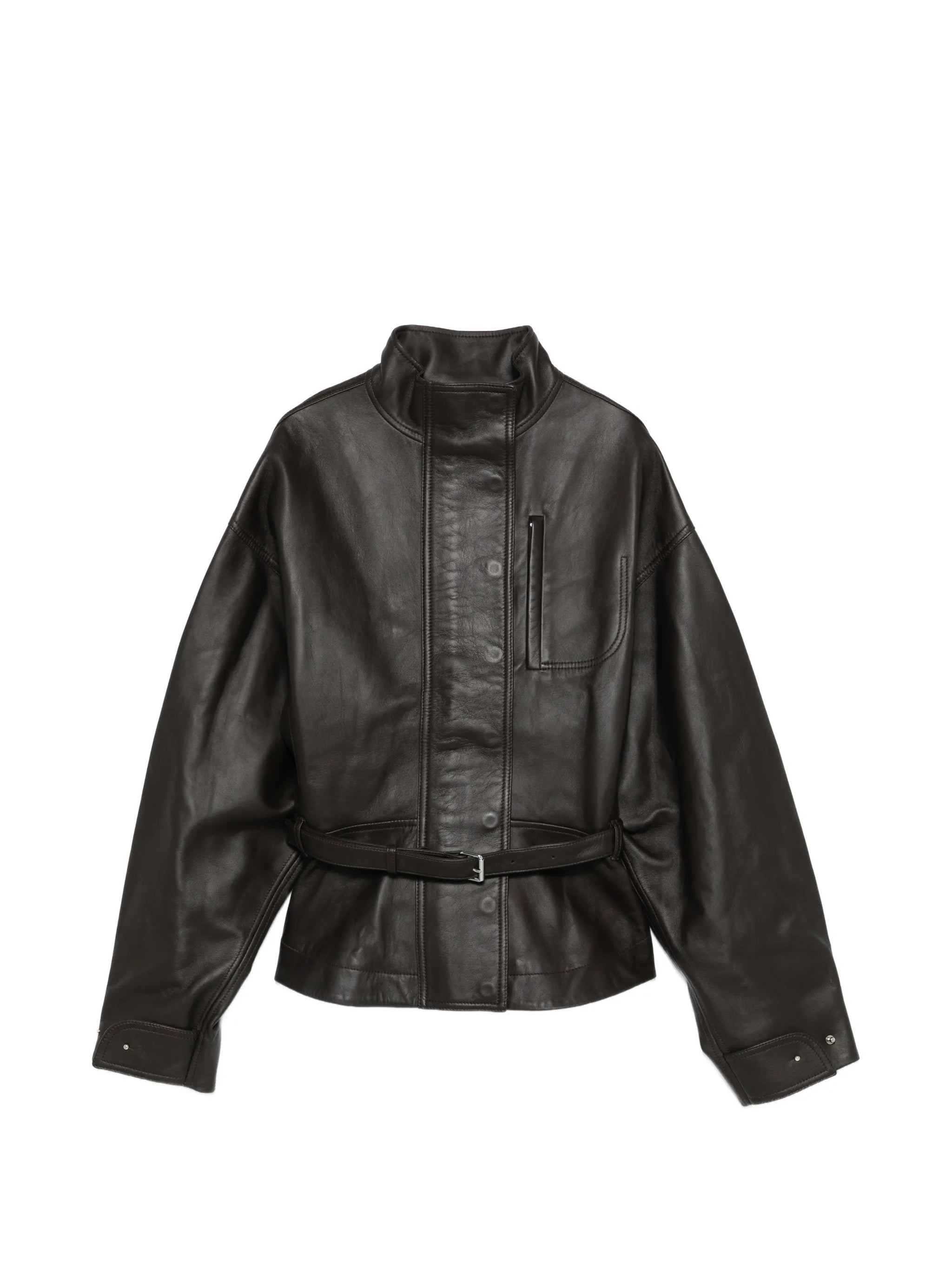 belted jacket