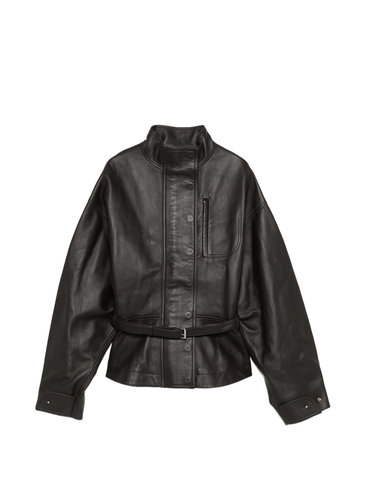 belted jacket