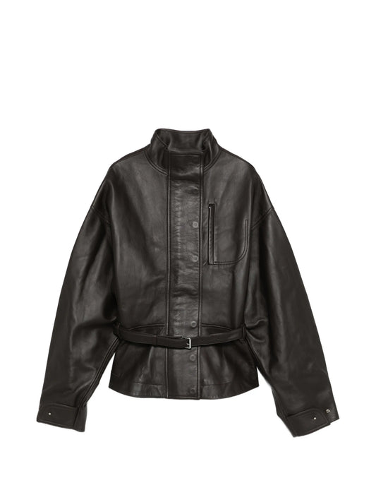 belted jacket