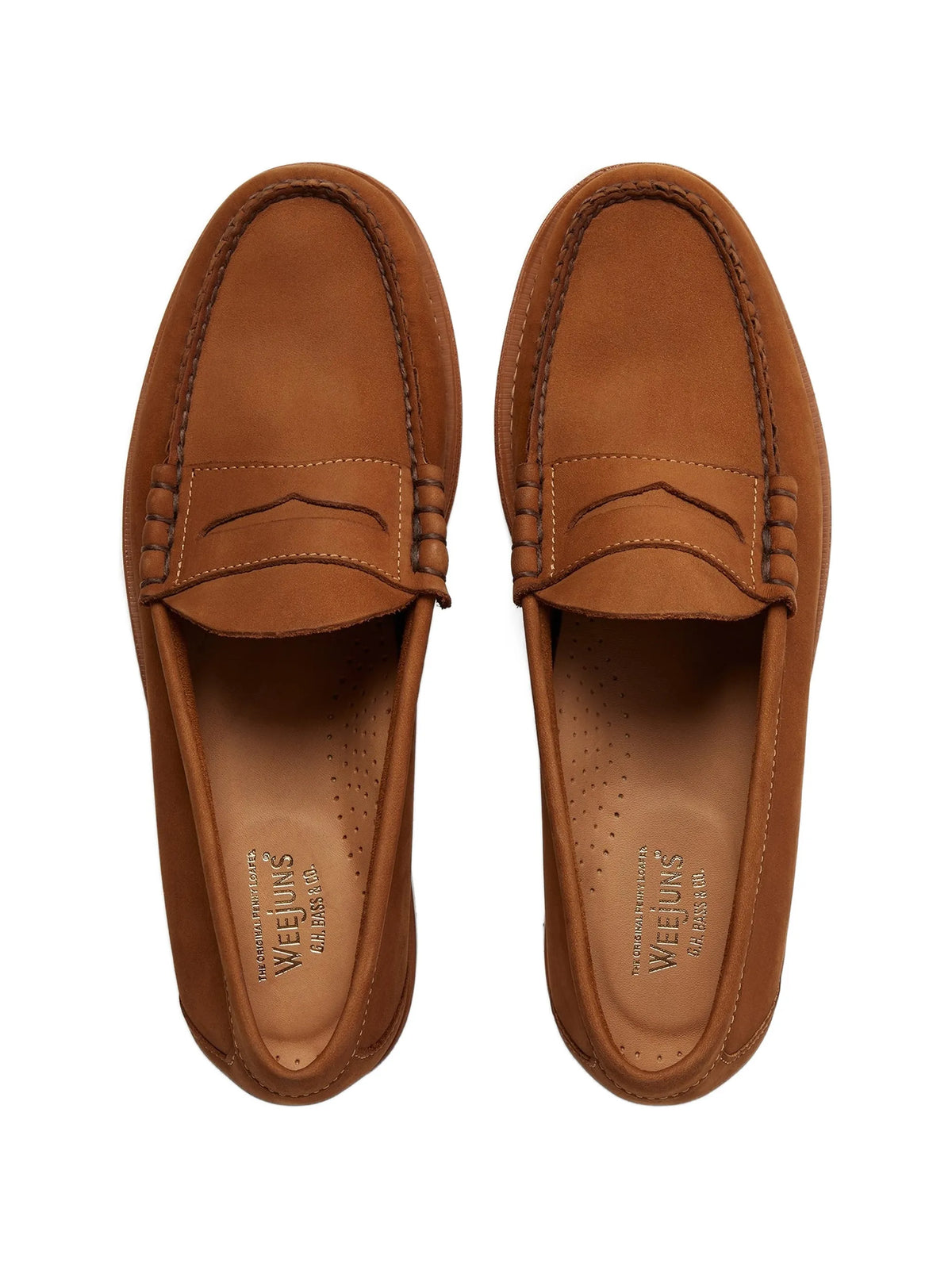 Weejuns Larson nubuck loafers