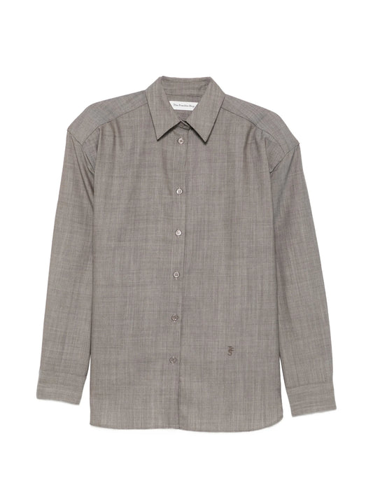 Oana padded wool shirt